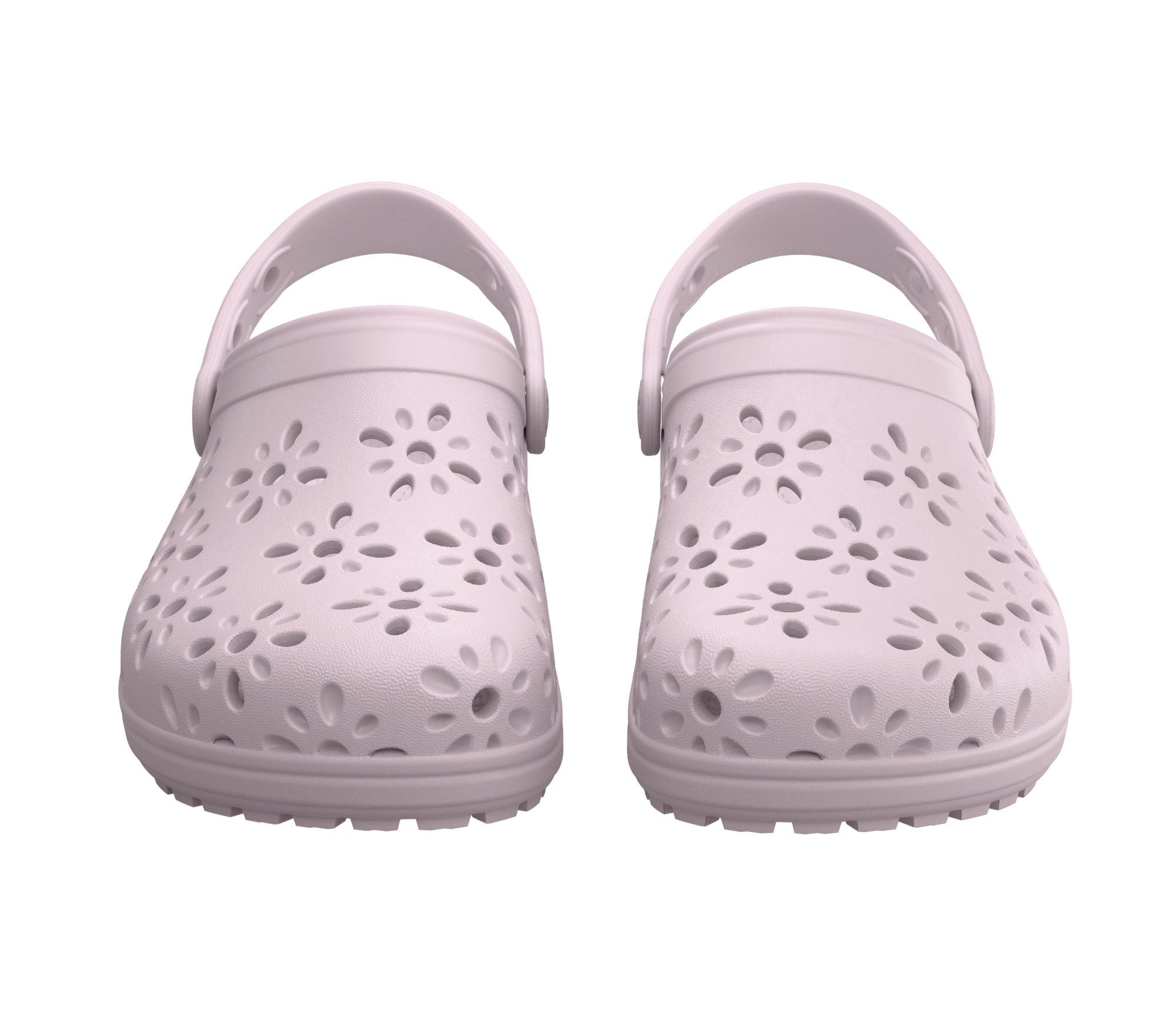 Crocs Clog »Classic Floral Cut Out Clog«, Sandale mit schwenkbarem Fersenriemen