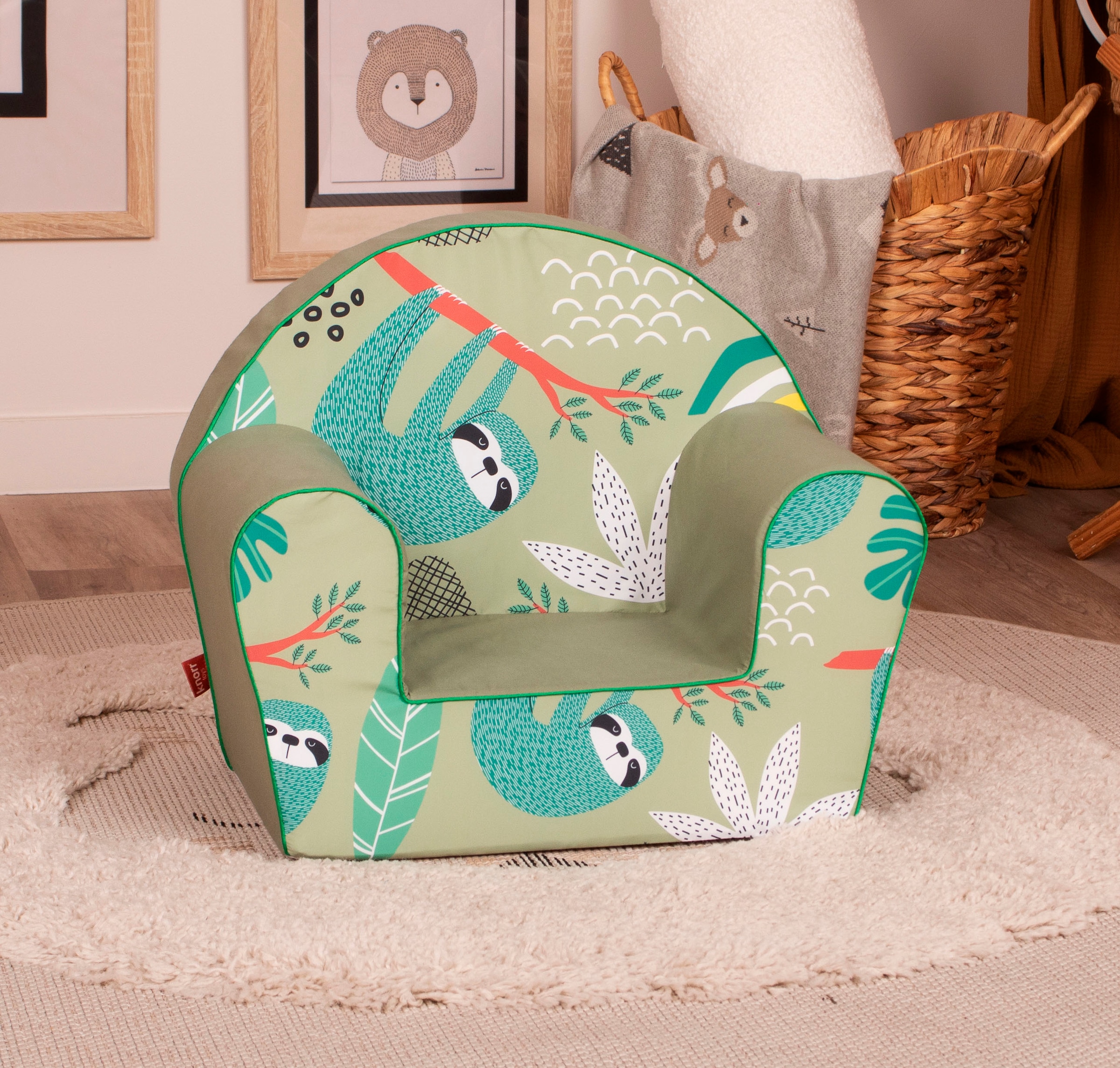 Knorrtoys® Sessel »Faultier« für Kinder; Made in Europe