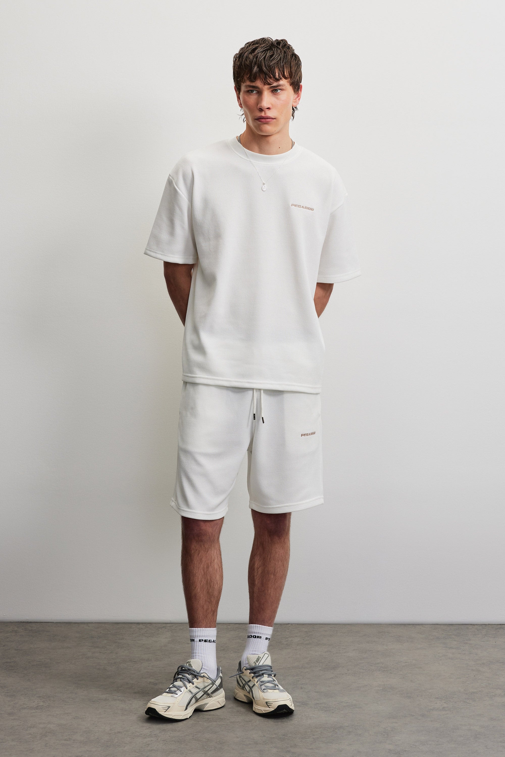 PEGADOR Sweatshorts »LAGOS SOFT RIB SHORTS«