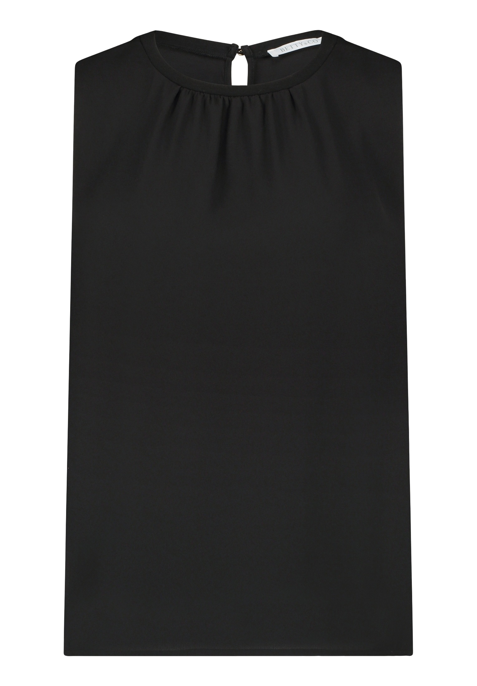 Betty&Co T-Shirt »Damen mit Webbesatz« 1 Stk. Materialmix