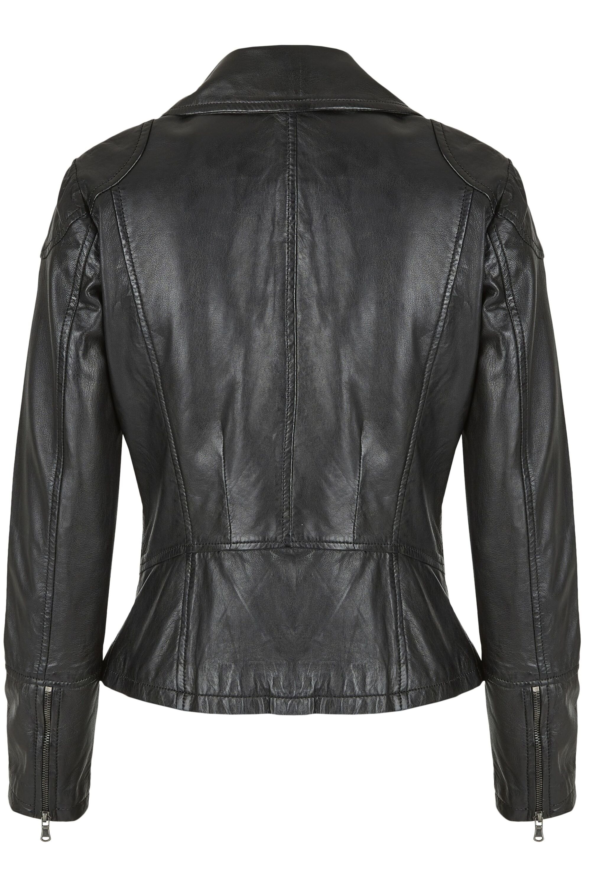 7eleven Bikerjacke »SEATTITUDE« ohne Kapuze mit asymmetrischem Reißverschluss
