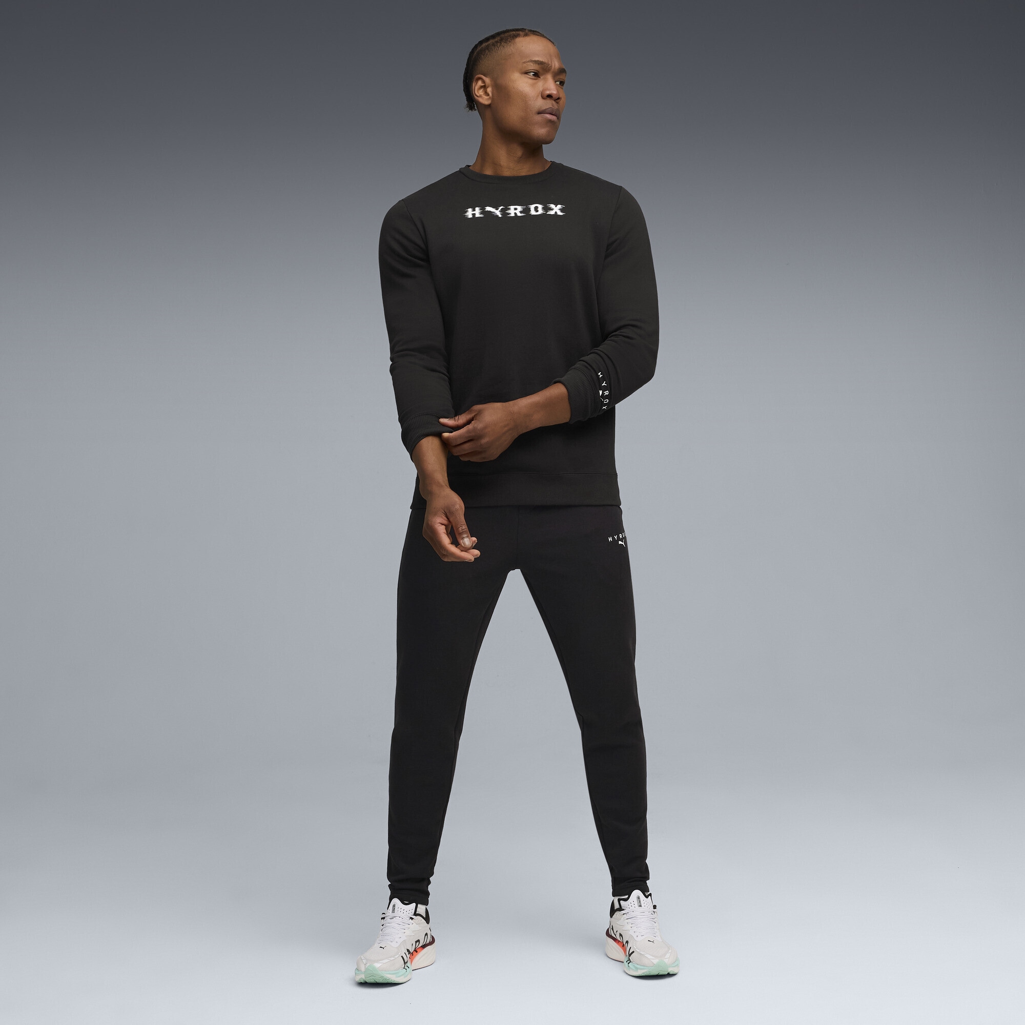 PUMA Sweatshirt »PUMA x HYROX Heavyweight Rundhalsshirt Herren«