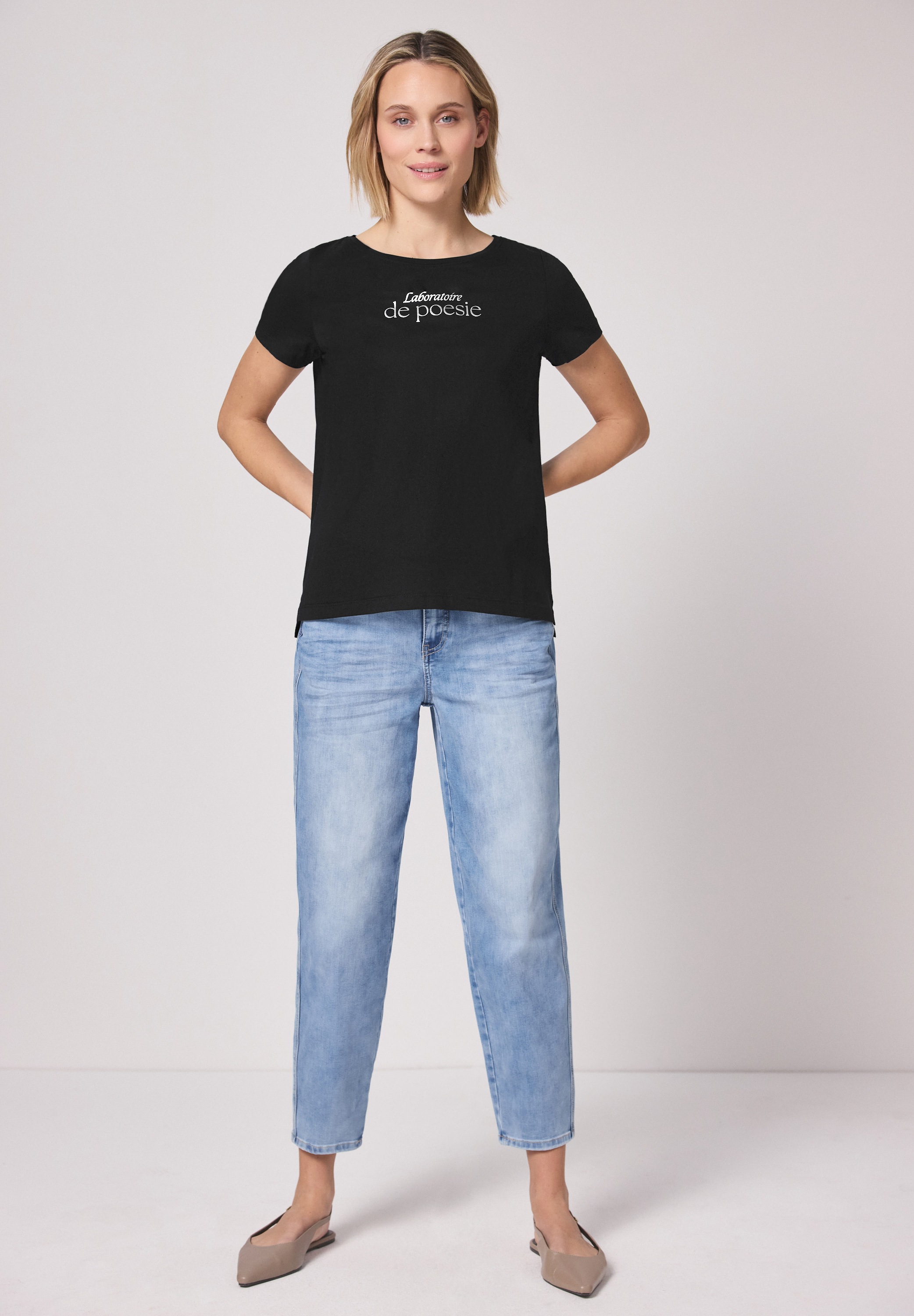 STREET ONE Print-Shirt mit Wording