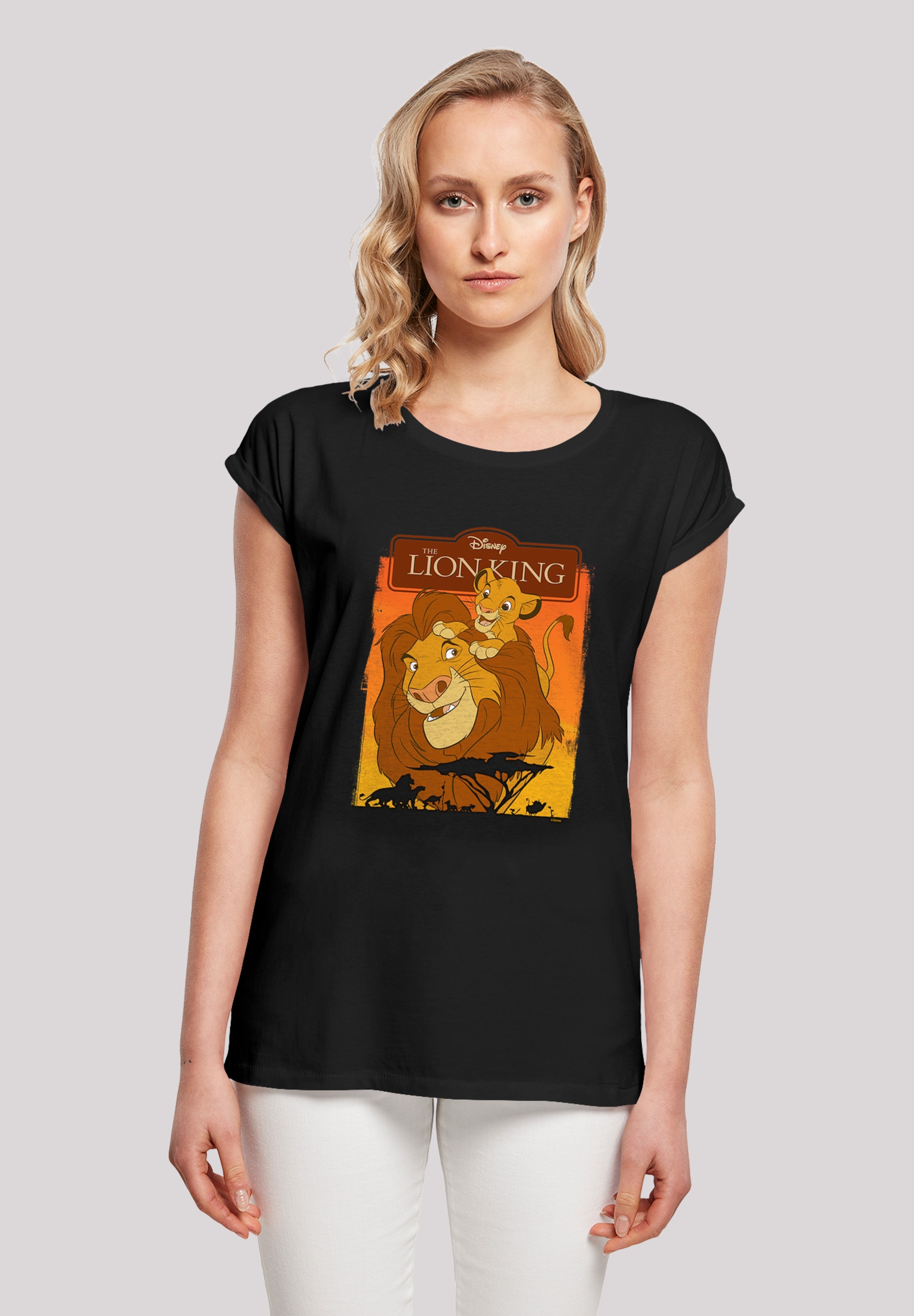 T-Shirt »König der Löwen Simba und Mufasa'«, Print