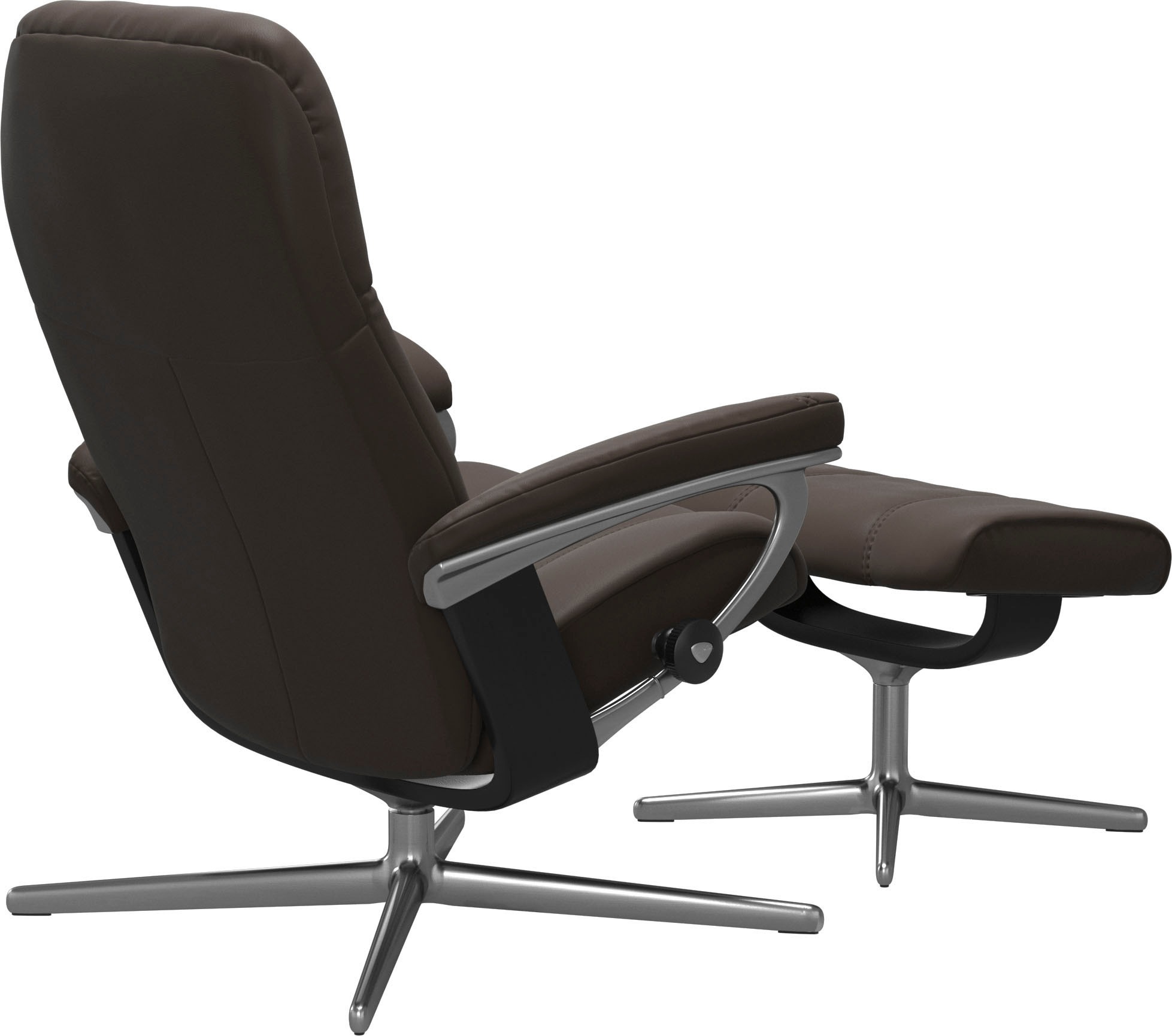 Stressless® Relaxsessel »Consul«, mit Cross Base, Größe S, M & L, Holzakzent Schwarz