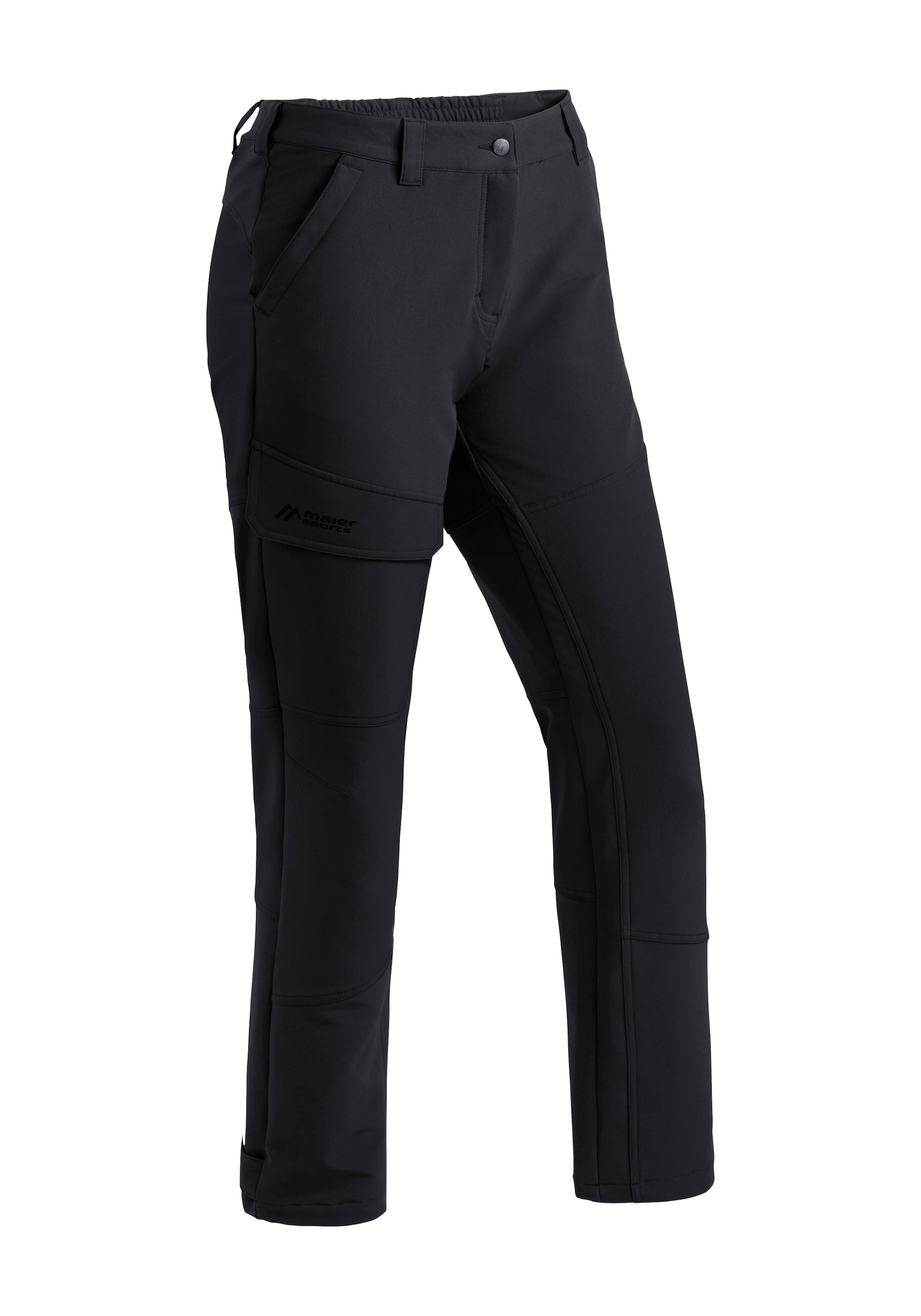 Maier Sports "Fleeceflex W" robuste Damen Winter-Trekkinghose 4-Wege-Stretch