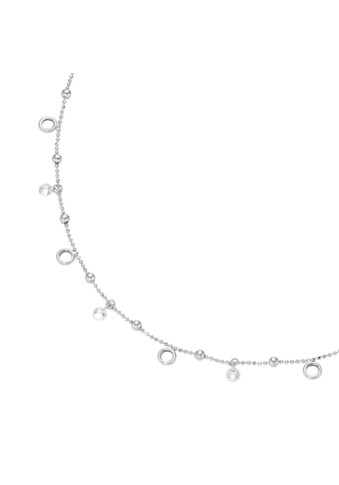 Smart Jewel Collier »Kugeln, Zirkonia und Ringe, Silber 925« kaufen