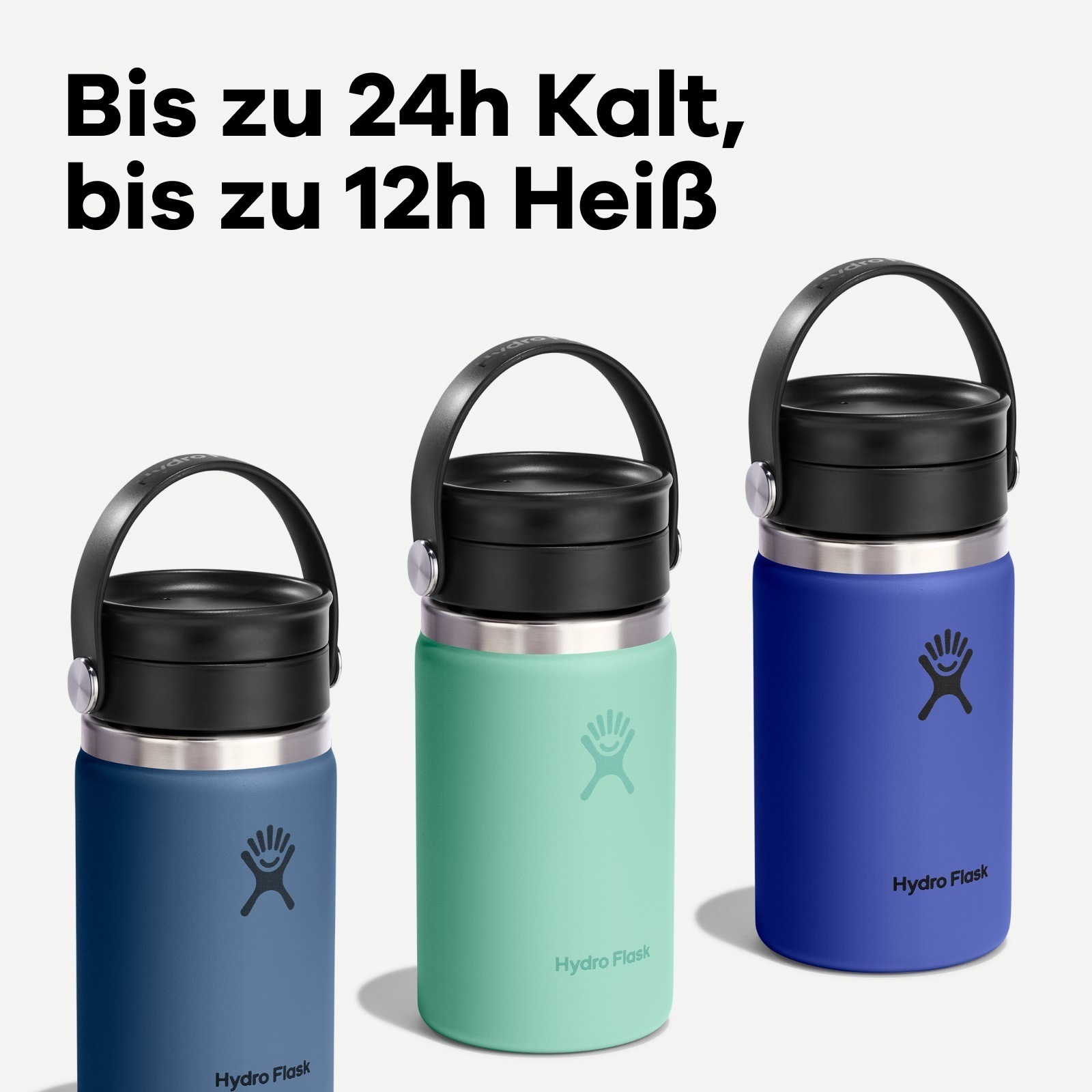 Hydro Flask Trinkflasche »16 OZ Wide Flex Sip Lid, 473 ml« Geeignet für alle Wide Mouth Kappen und Deckel