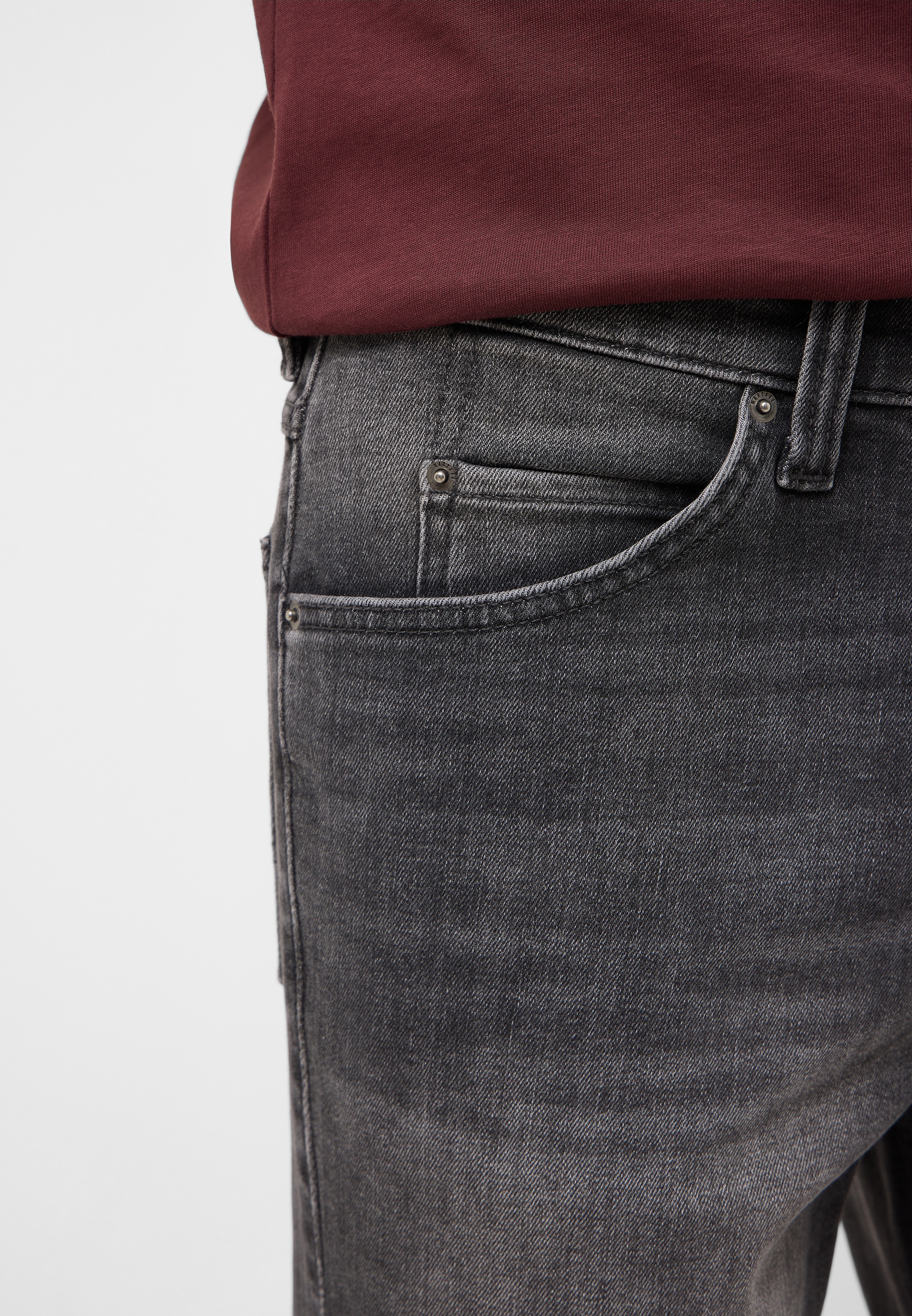 MUSTANG Straight-Jeans »Herren Style Tramper Straight Brushed«