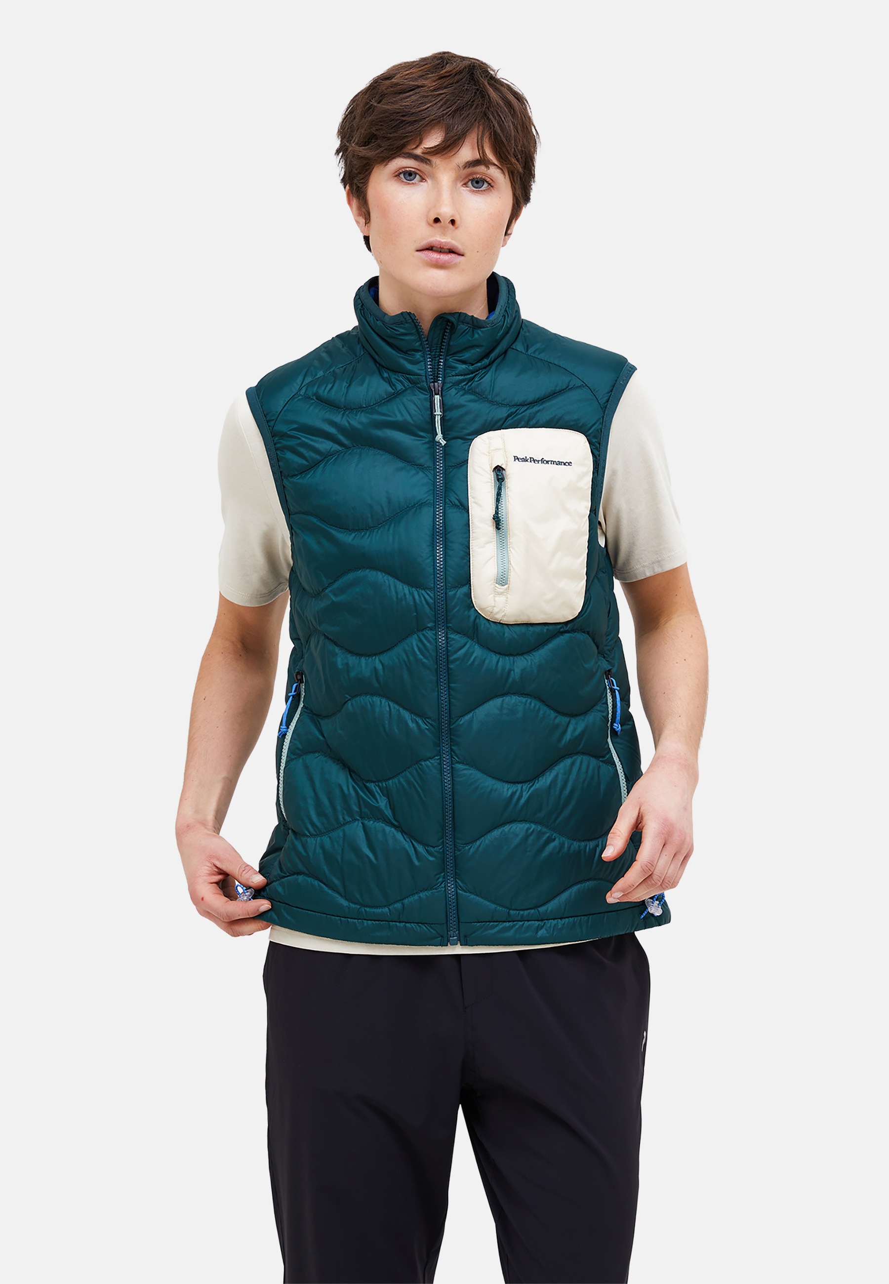Peak Performance »W Helium Utility Down Vest« mit dezenten Farbdetails