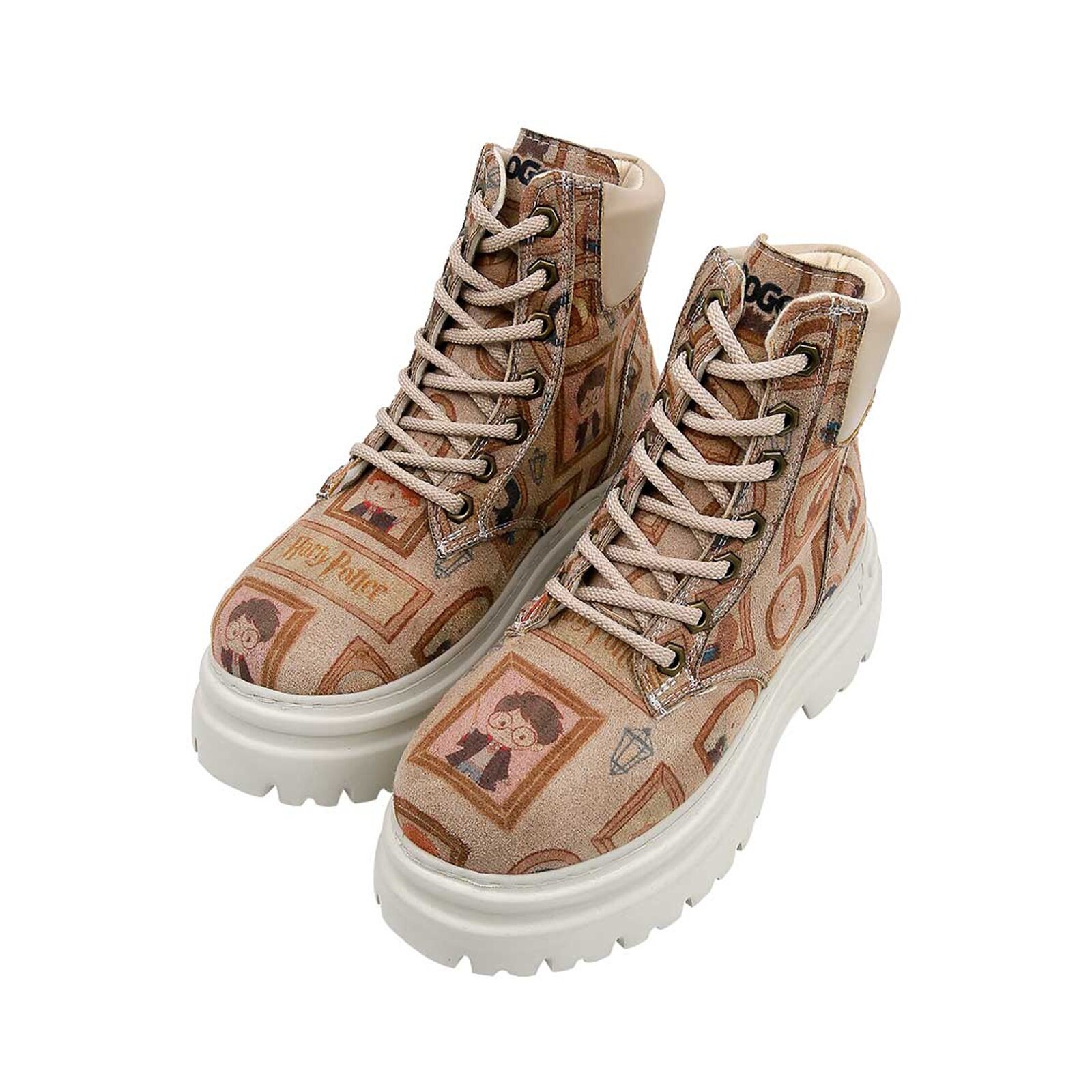 DOGO Schnürstiefelette »Nimble Frames-Of-Hogwarts Damen Boots / Female«, Vegan