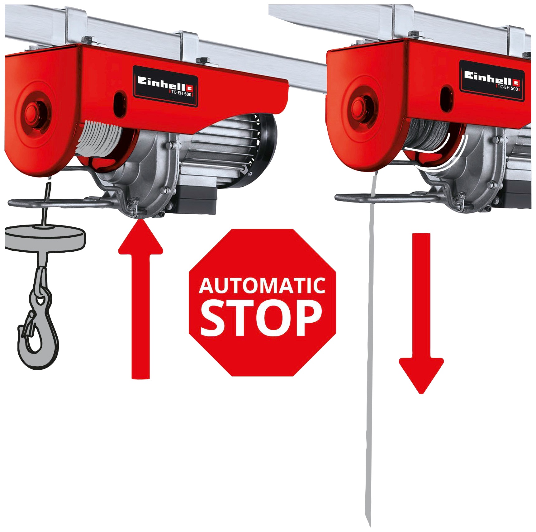 Einhell Seilwinde »TC-EH 500«, 500 kg, 12 m | BAUR