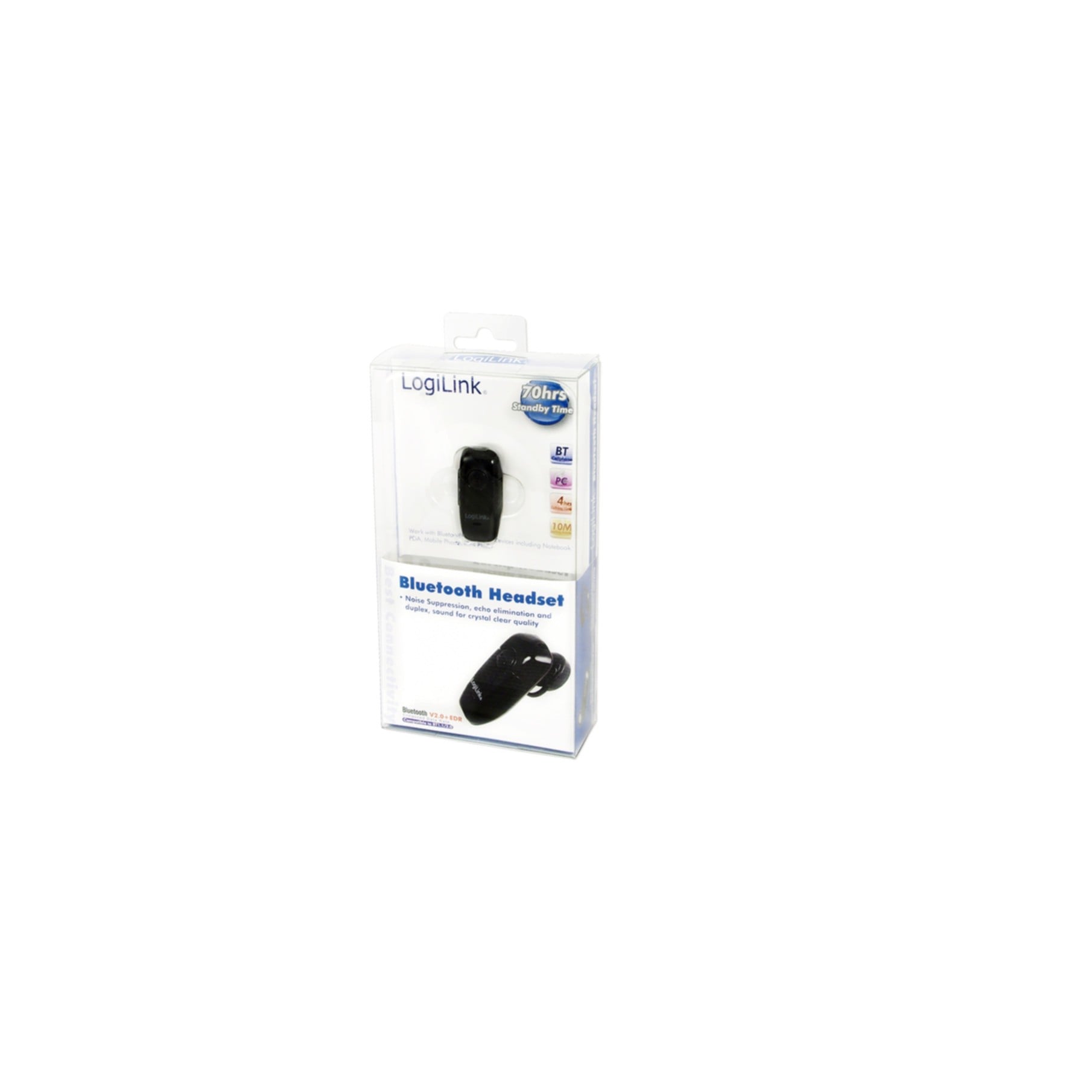 LogiLink Kopfhörer »Bluetooth V2.0 Earclip Headset«