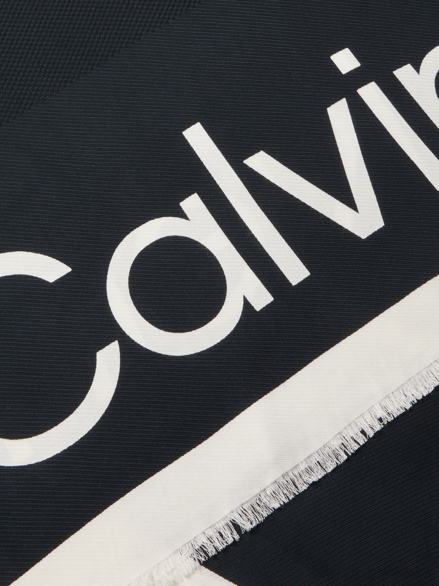 Calvin Klein Modeschal »BOLD LOGO CONTRAST SCARF«