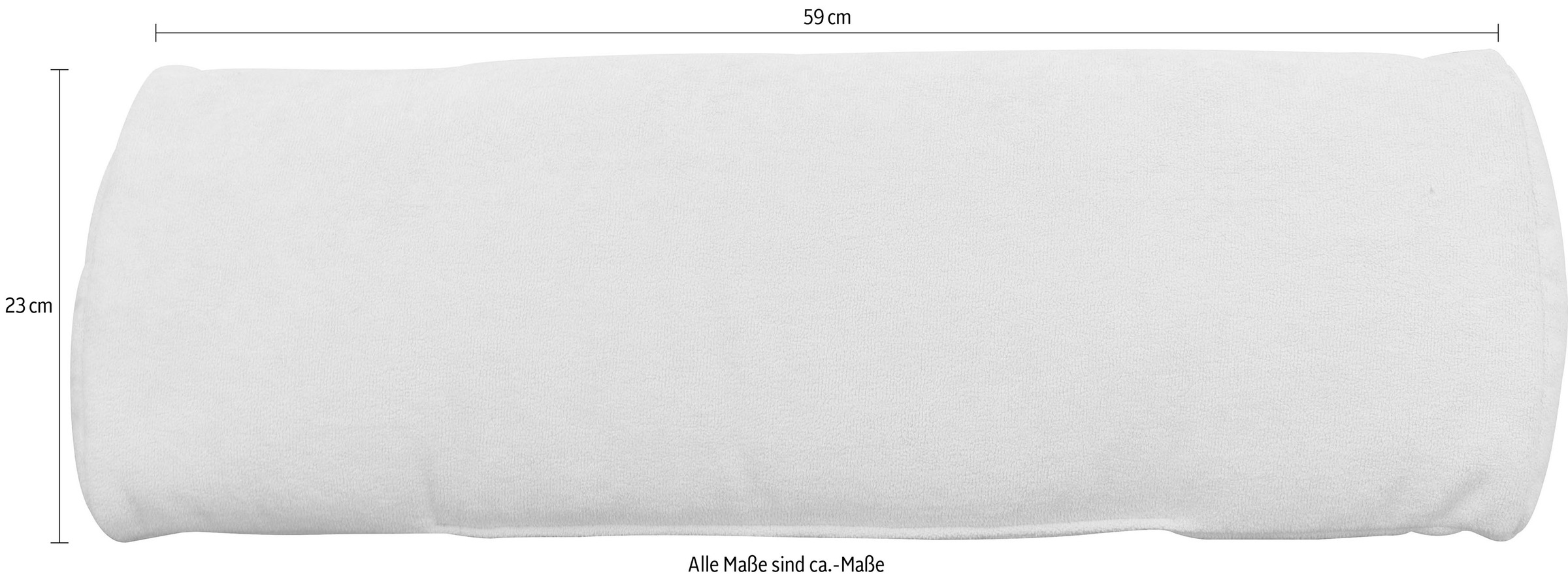 OTTO home Dekokissen »Ballerup« Dekokissen mit Füllung, Nierenkissen 3er Set 59x23cm