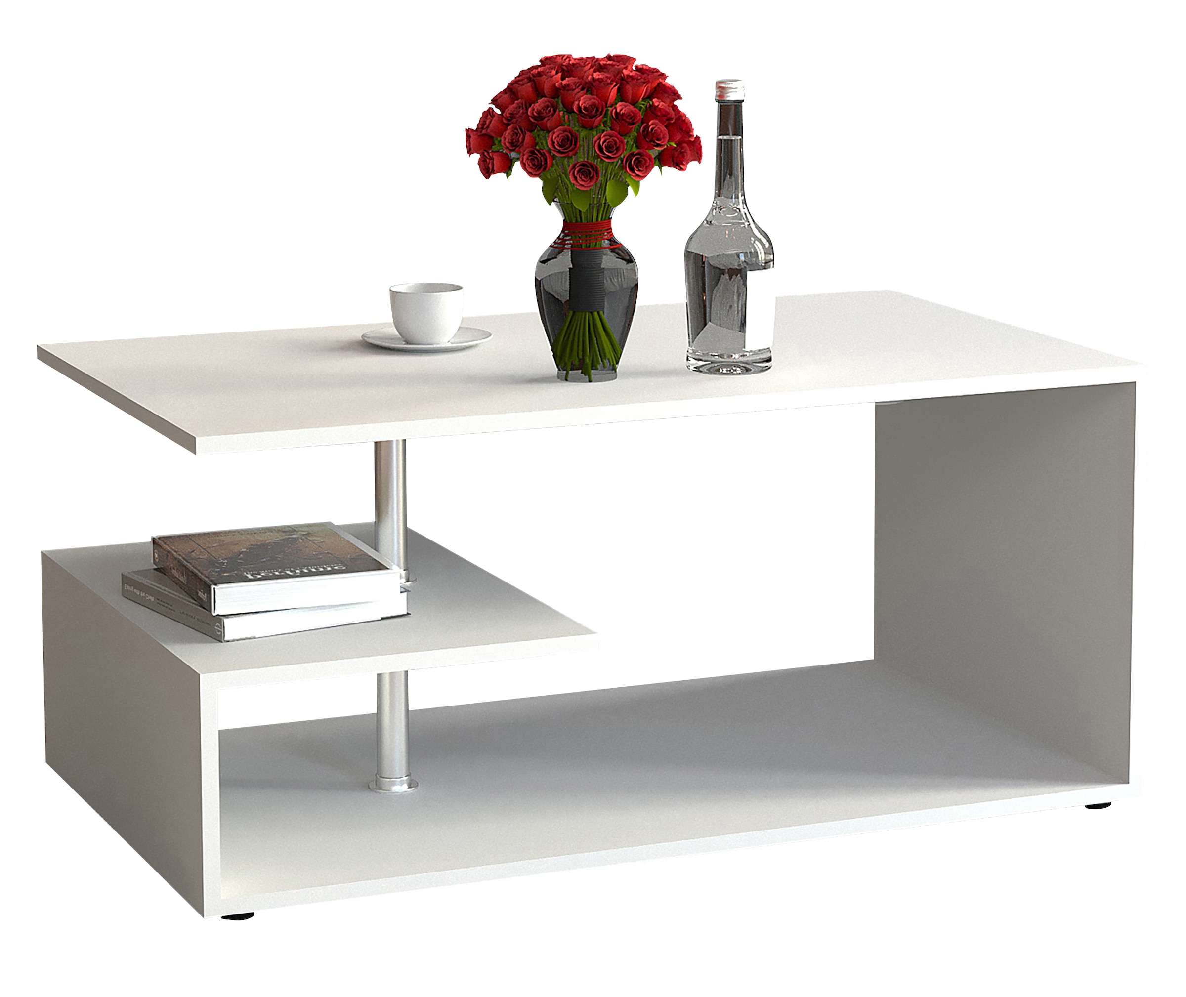 VCM Couchtisch "Holz Sofatisch Couchtisch Wohnzimmertisch Maliso M" 1 Stk. tlg.