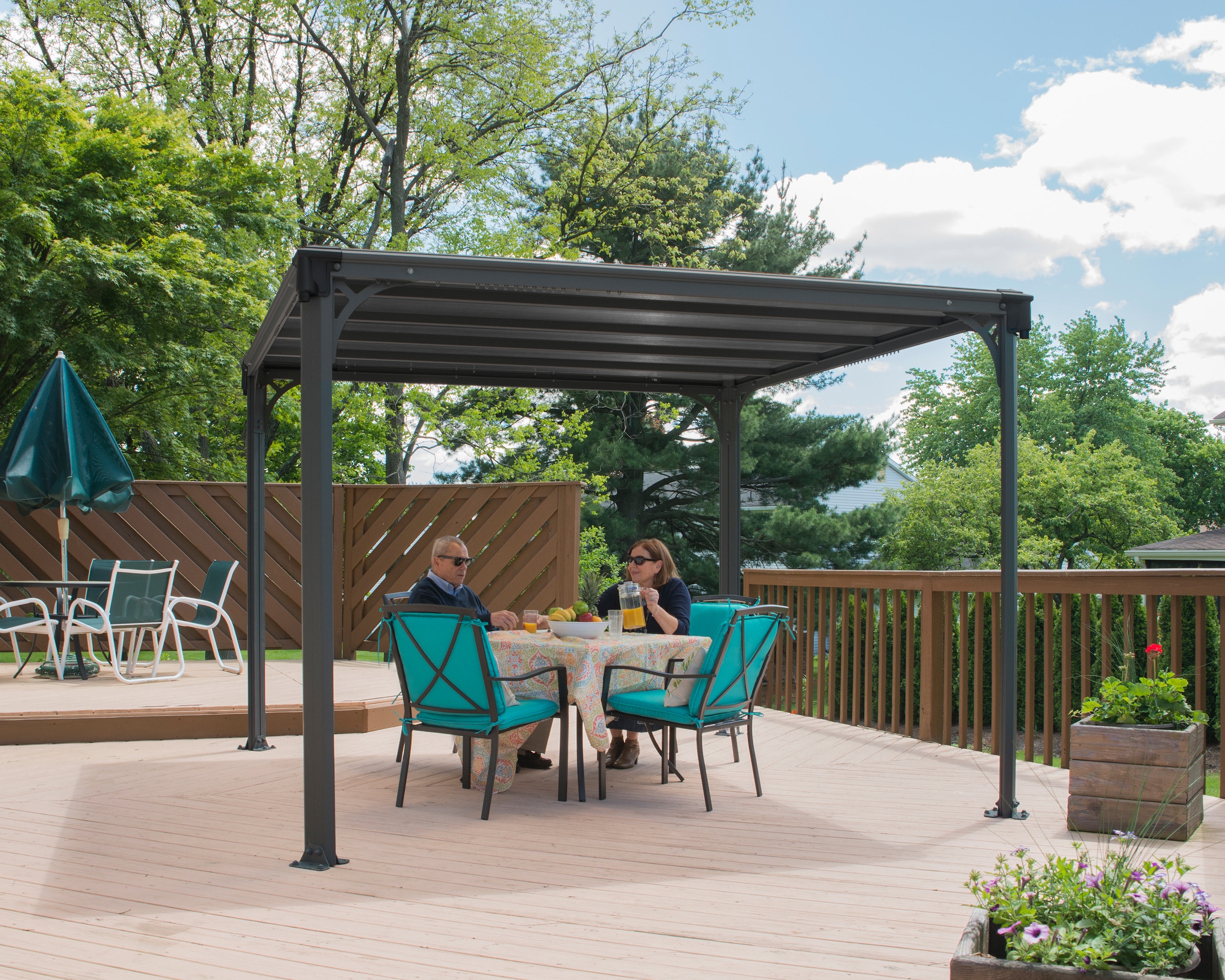 Palram - Canopia Pavillon »Milano«, BxT: 309x309 cm