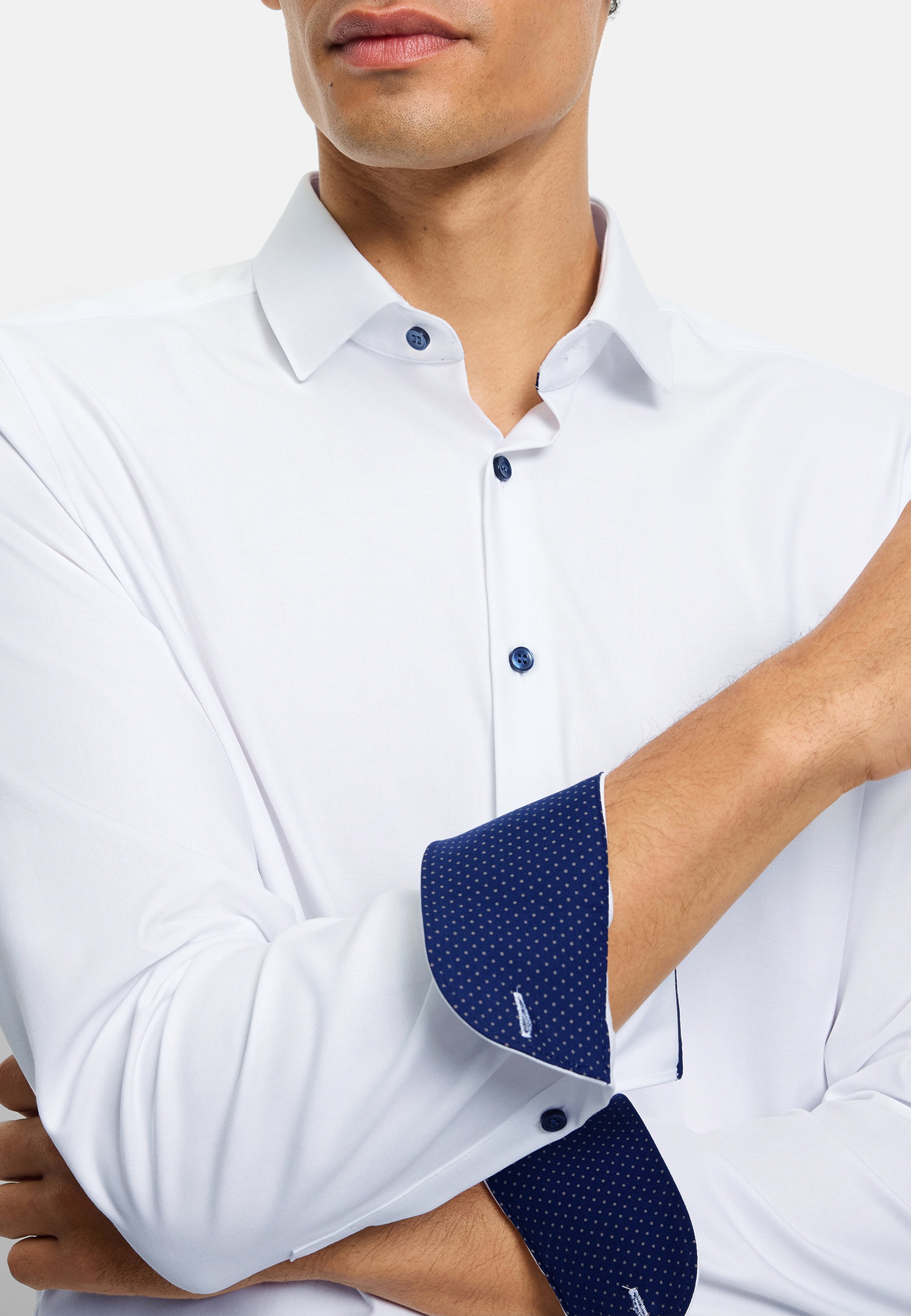 OLYMP Businesshemd »OLYMP Level Five 24/Seven, body fit, Modern Kent«