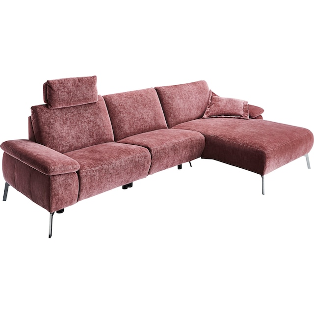 1 | (1 kaufen Armlehnen teilmotorische Ecksofa Element, an BAUR klappbare Relaxfunktion INOSIGN »Bellini«, St.),