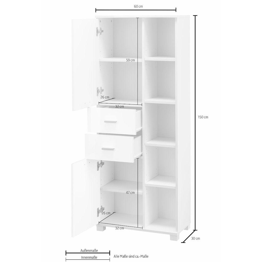 Places of Style Midischrank »Rowan«