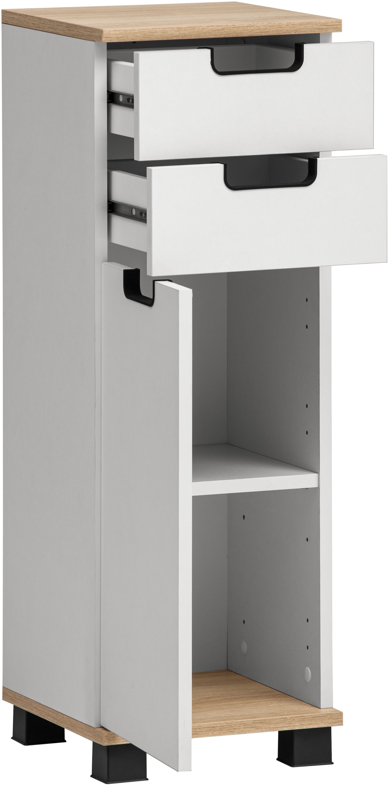 Schildmeyer Stauraumschrank »Emmik, Breite 60 cm, platzsparend, verstellbare Einlegeböden«, Made in Germany