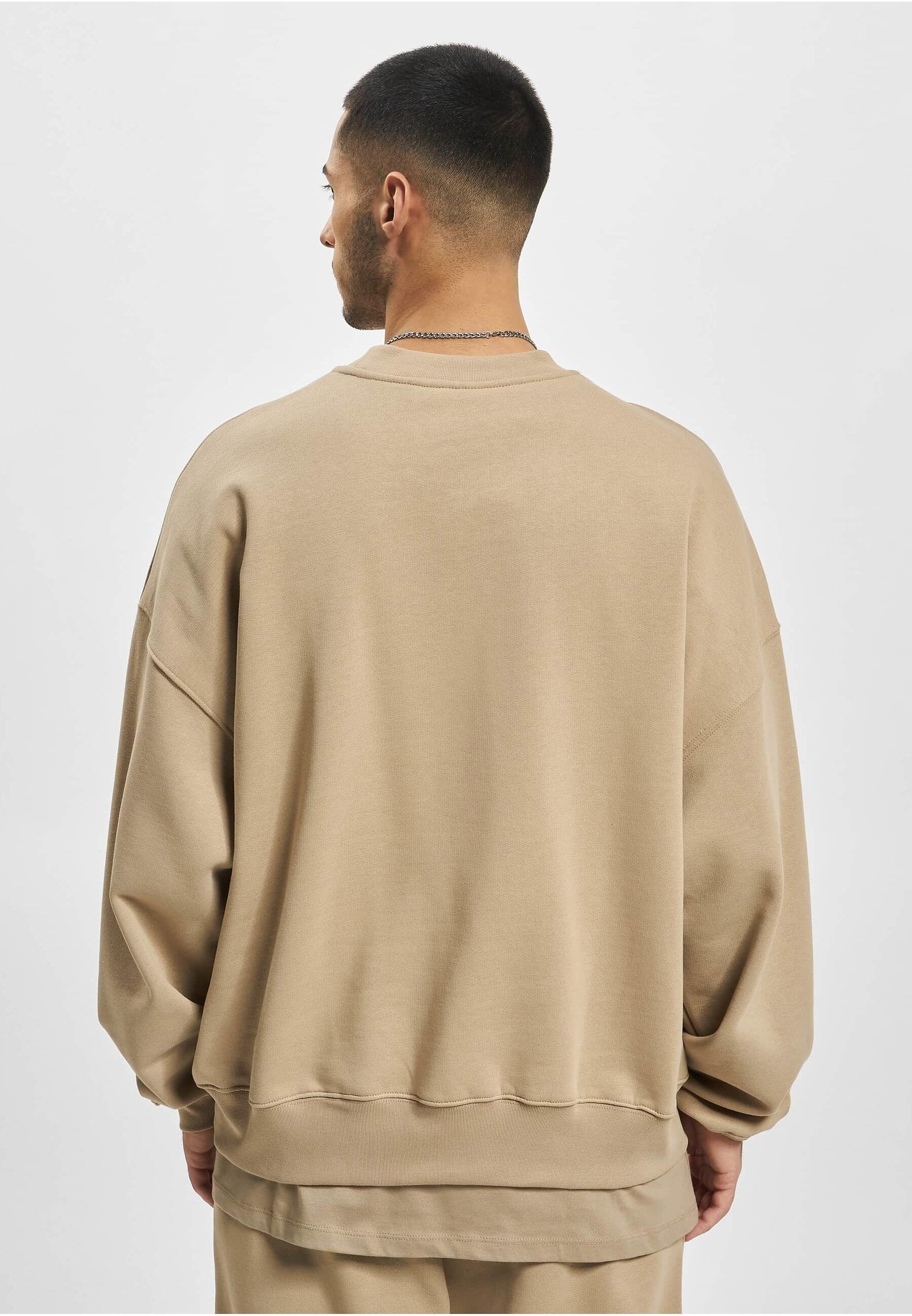 DEF Rundhalspullover »DEF Herren DEF Crewneck«, (1 tlg.)