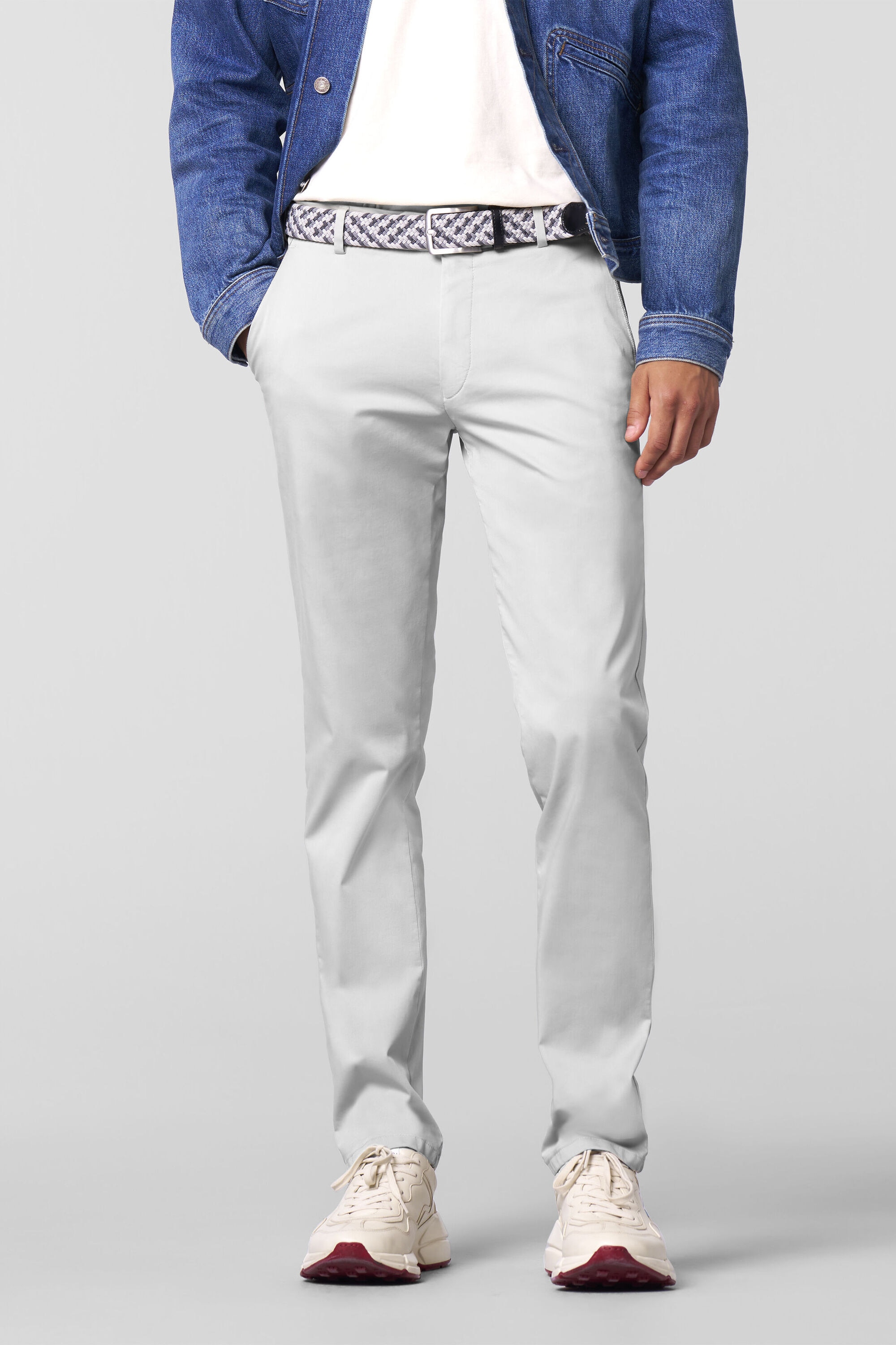 MEYER Chinos "NEW YORK Art.1-8130" mit buntgewebtem Innenfutter günstig online kaufen