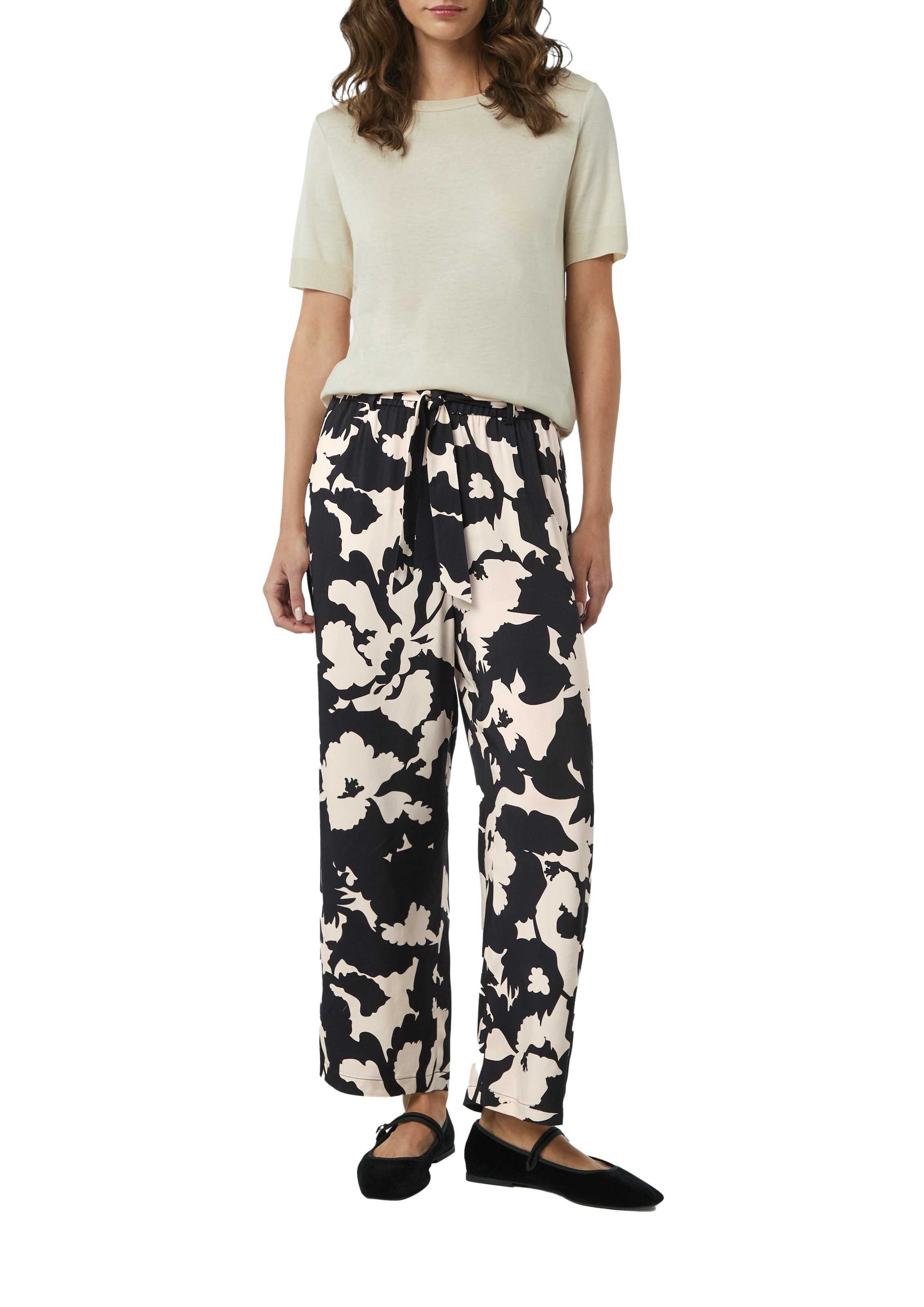 Comma Relaxhose, mit All-Over Print