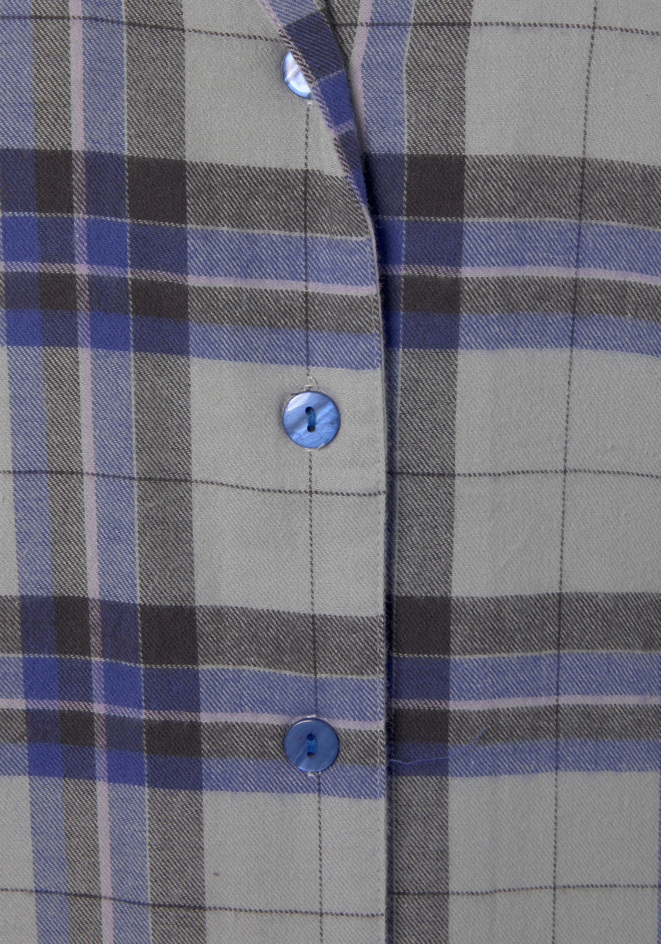 Vivance Dreams Nachthemd Ohne Taschen aus kuschelig weichem Flanell