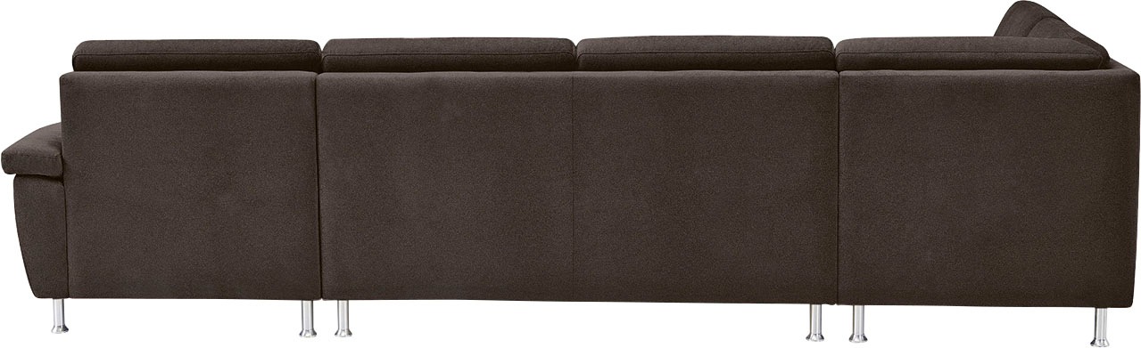 CALIZZA INTERIORS Wohnlandschaft »Onyx U-Form«, (3 St.), wahlweise mit Bettfunktion und Bettkasten