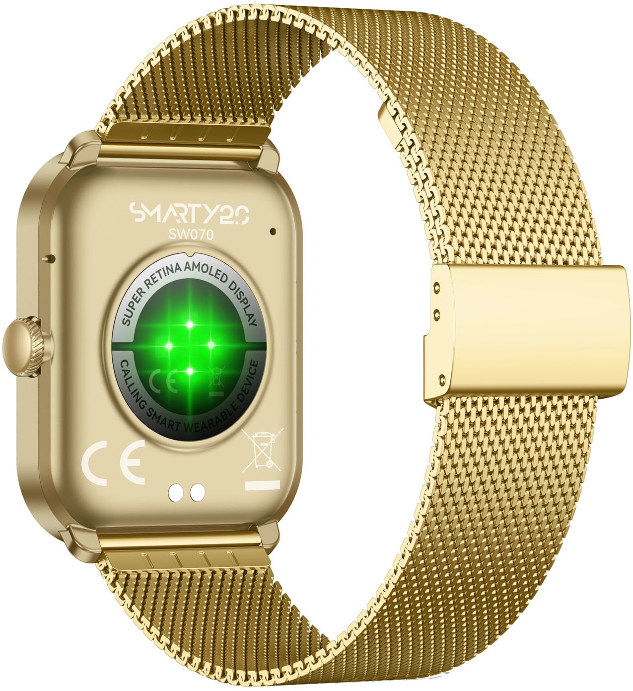 SMARTY 2.0 Smartwatch »Smarty 2.0«, (/ 1,78 Zoll),)