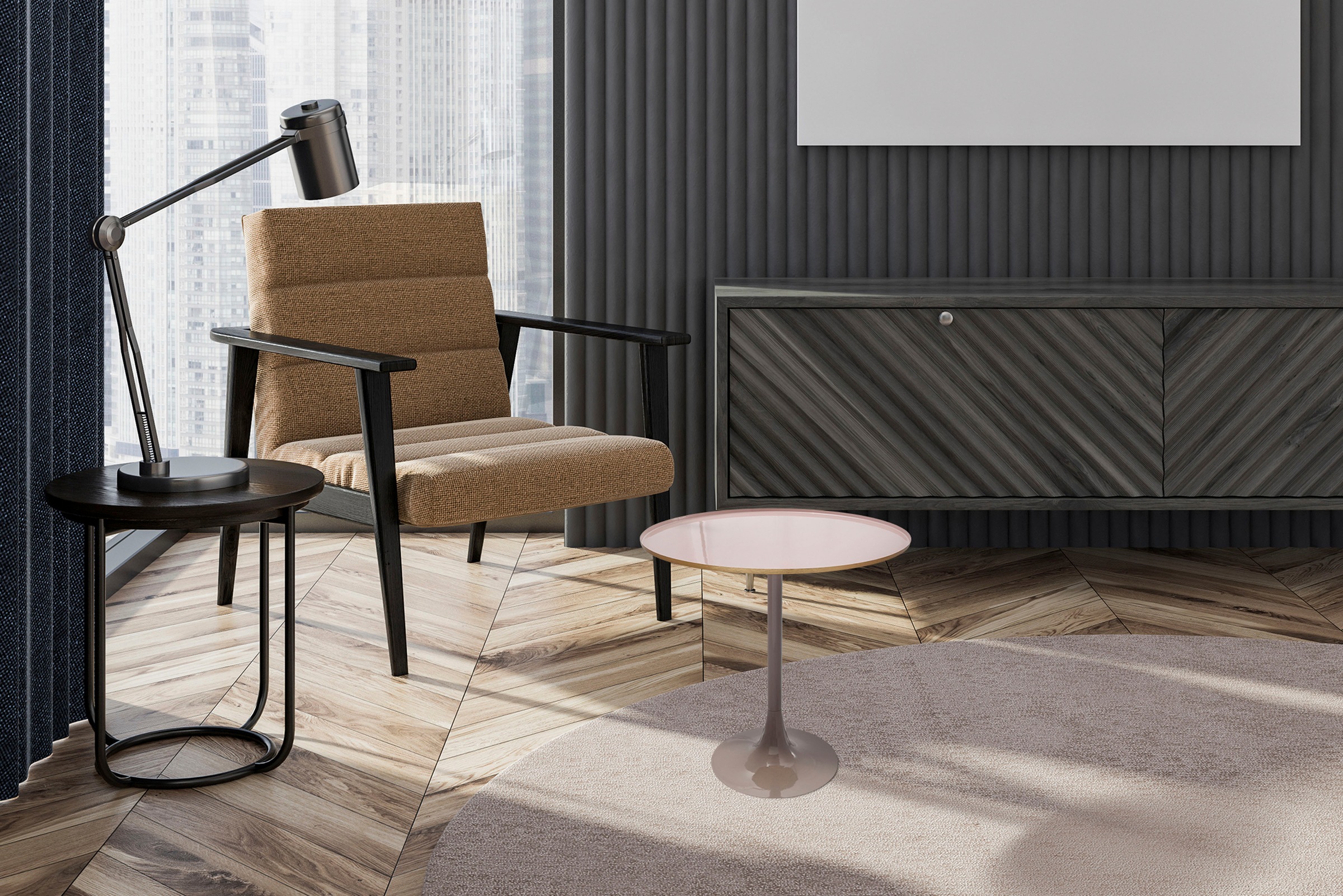Kayoom Beistelltisch "Art Deco 925, Abstelltisch aus Metall,funktional und günstig online kaufen