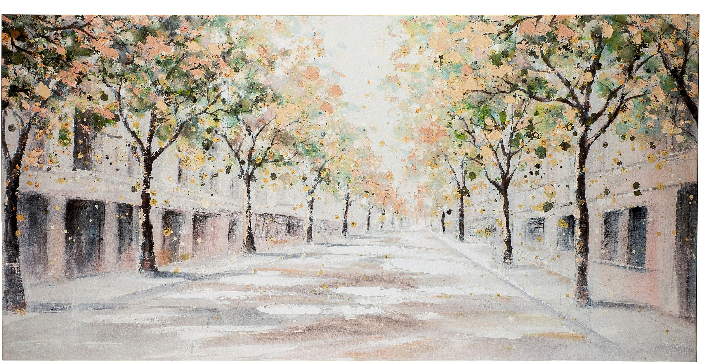 GILDE Leinwandbild "Bild La Rambla", (1 St.) günstig online kaufen