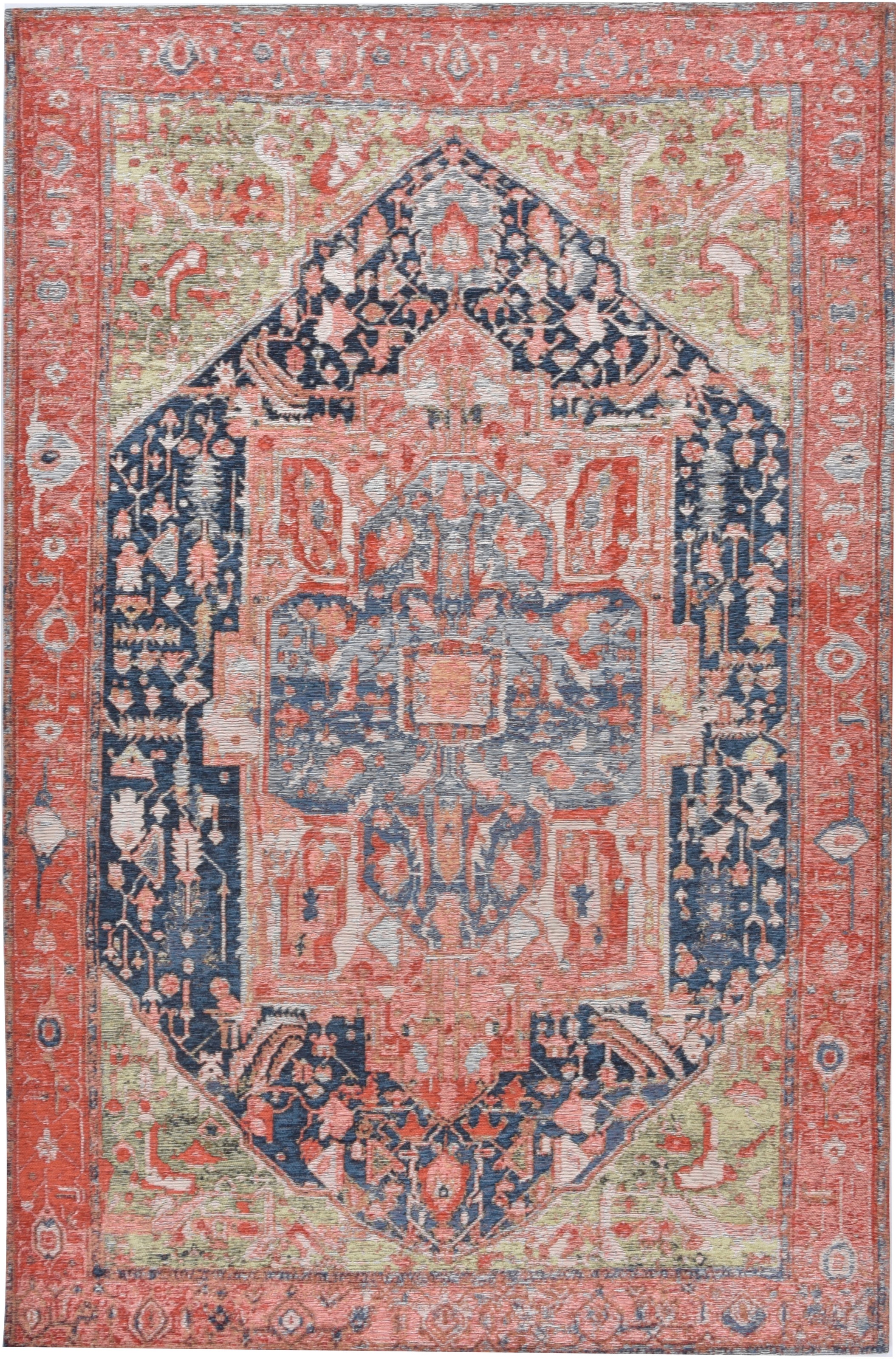 TOM TAILOR HOME Teppich "Funky Orient Heriz" rechteckig 5 mm Höhe Kurzflor, günstig online kaufen