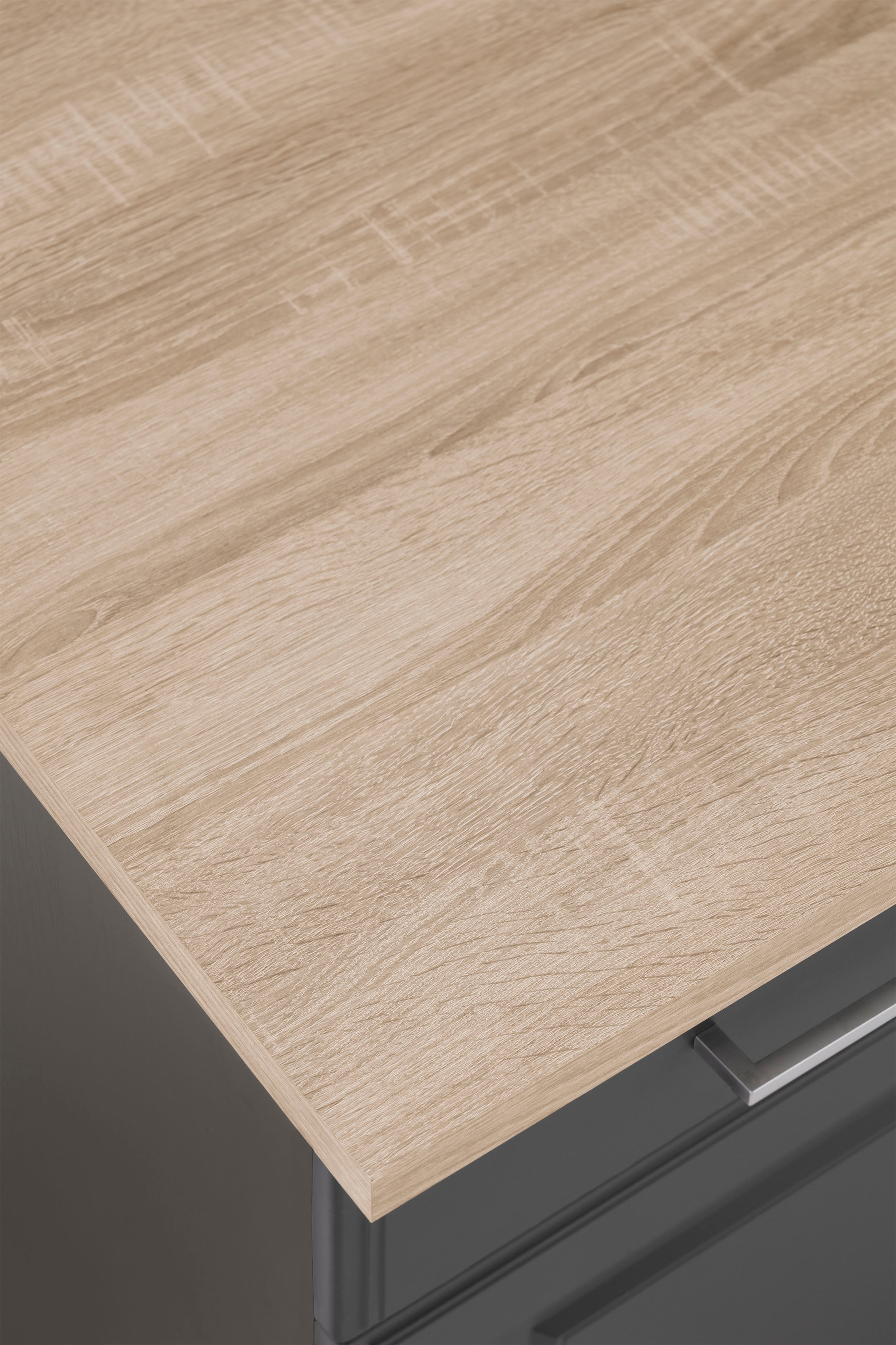 KOCHSTATION Winkelküche »KS-Stockholm«, Stellbreite 320/170 cm, mit hochwertigen MDF Fronten im Landhaus-Stil