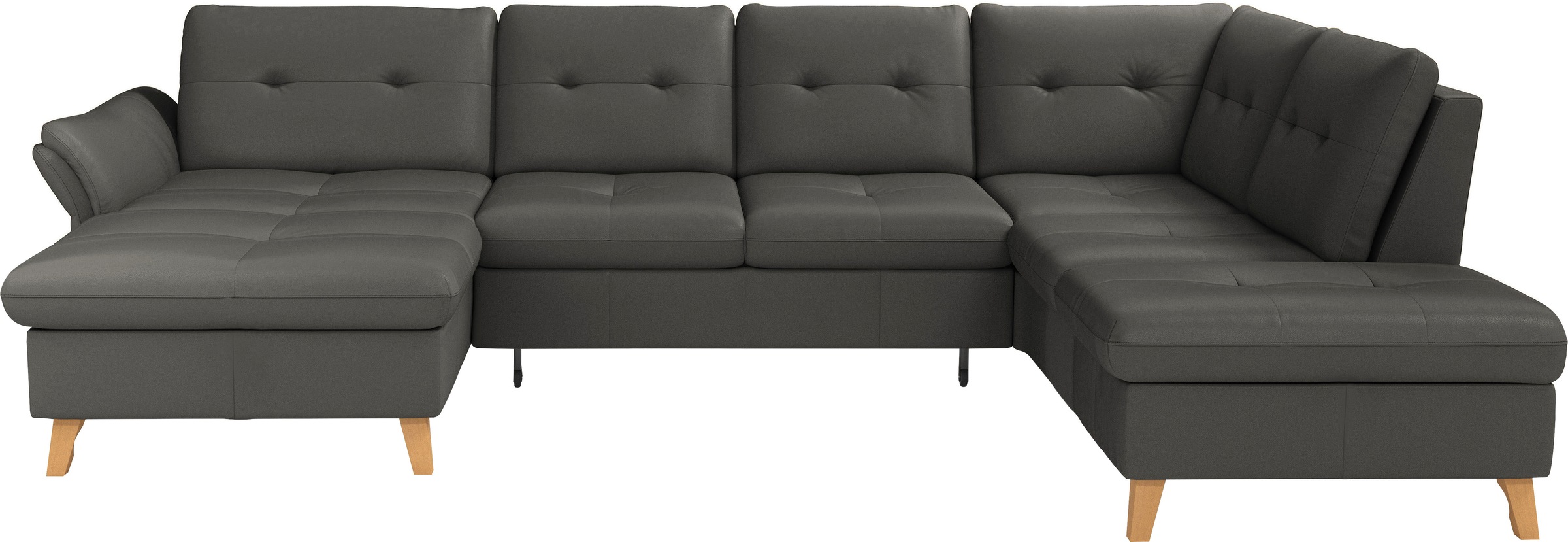 sit&more Wohnlandschaft "Göteborg" inkl. Sitztiefenverstellung, wahlweise mit Bettfunktion & Bettkasten