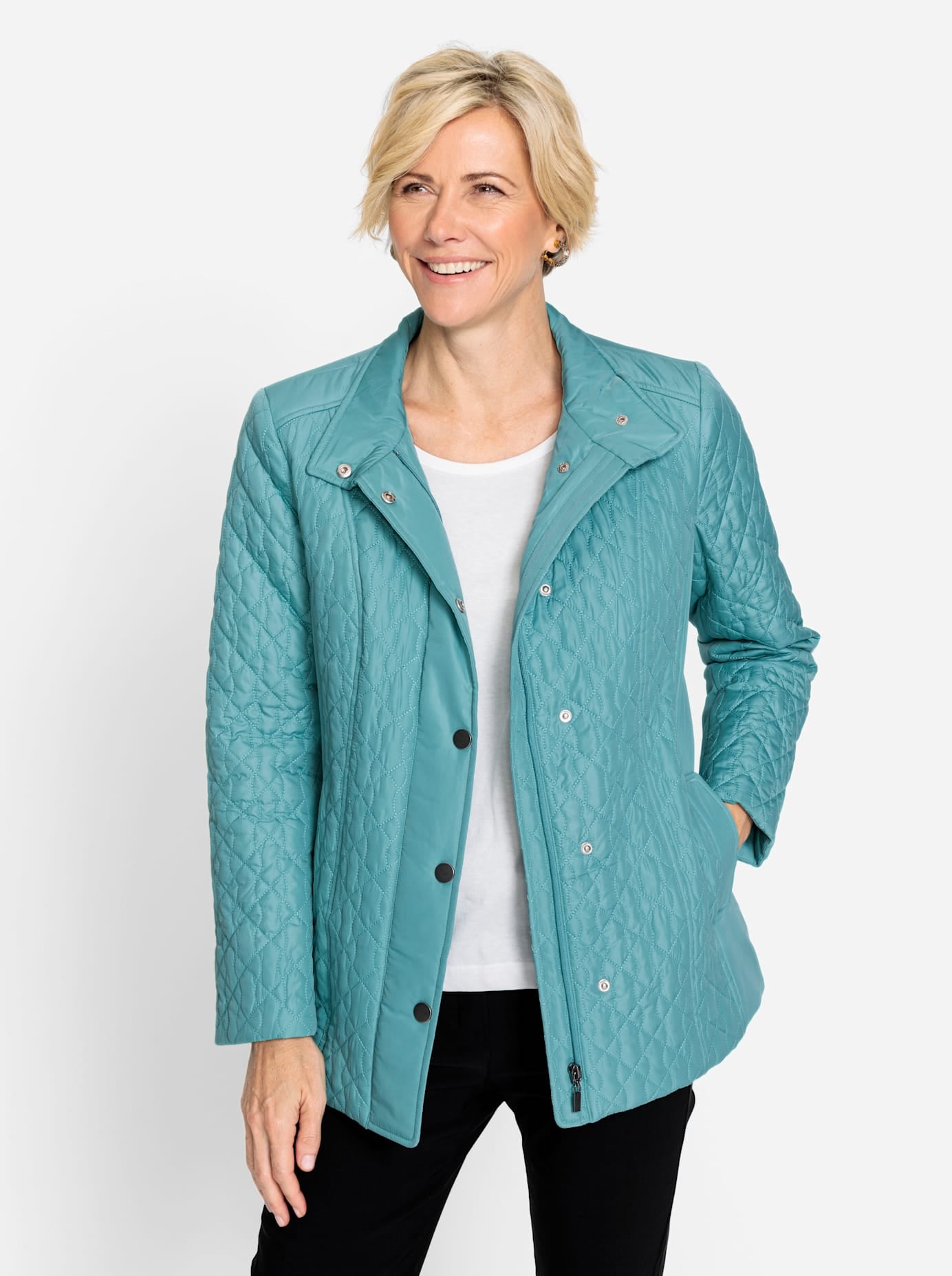 Classic Steppjacke, ohne Kapuze