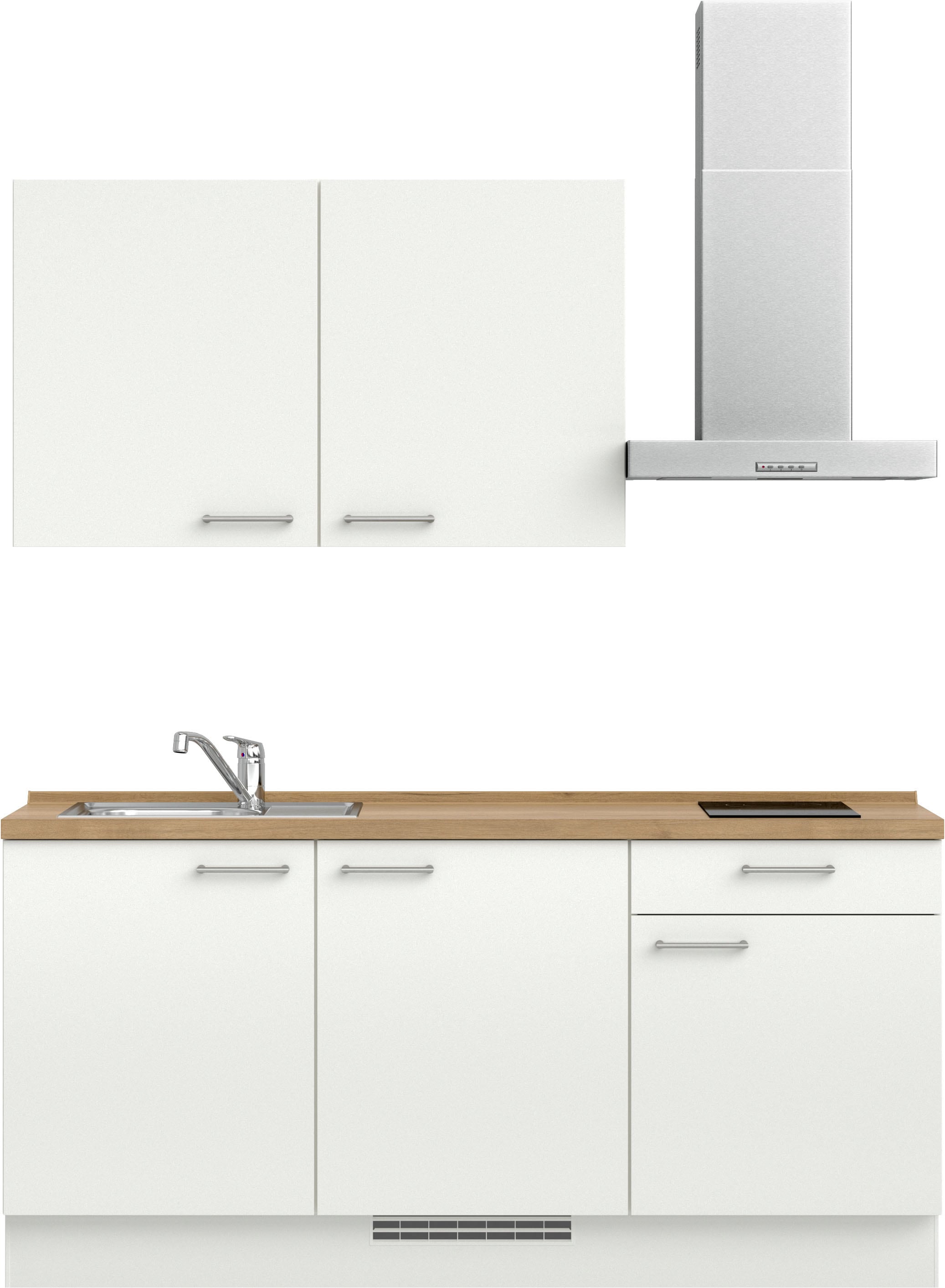 nobilia Küchenzeile ""Laser I",Ausrichtung wählbar, Breite 180 cm" vormonti günstig online kaufen