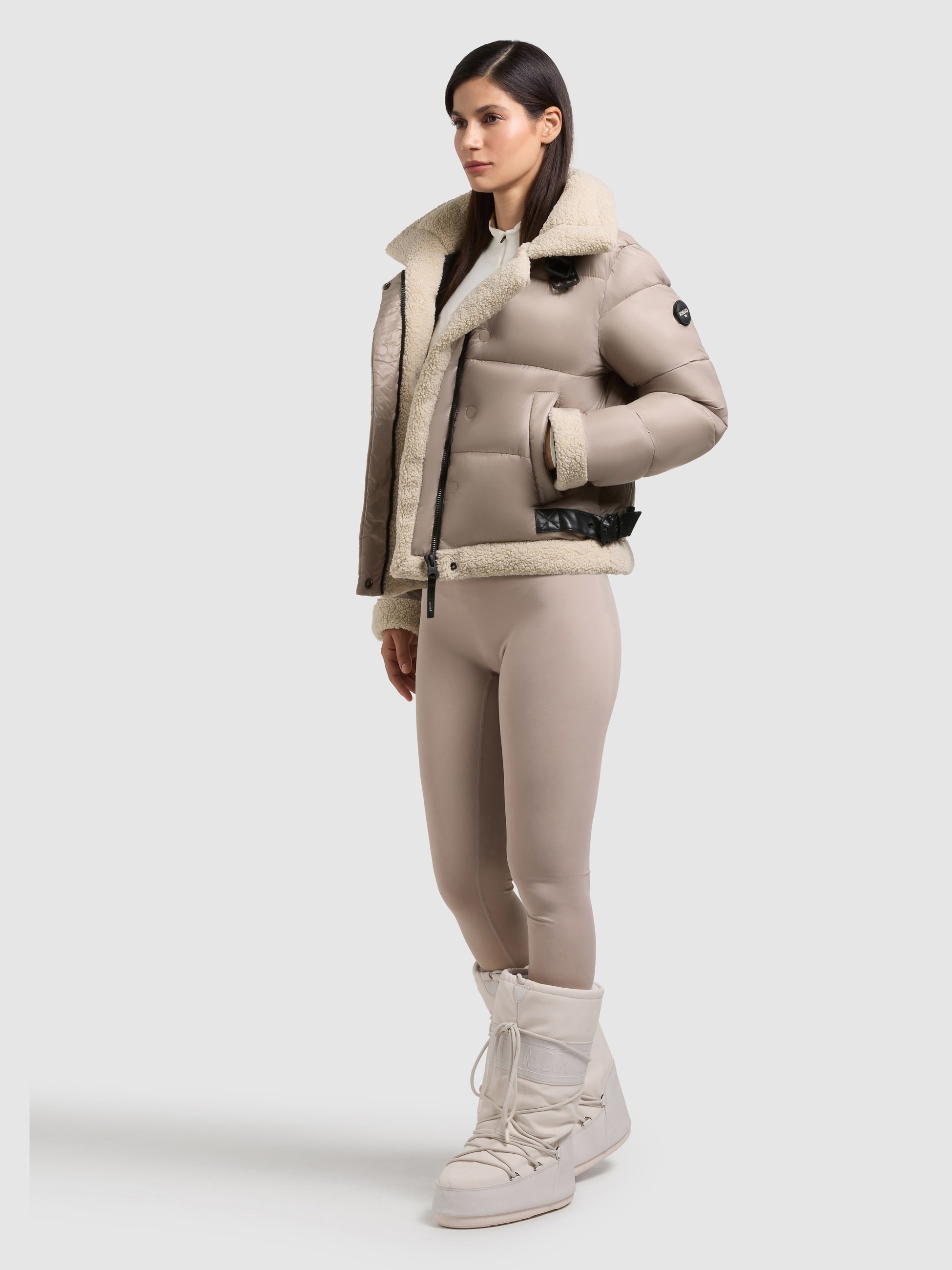 khujo Steppjacke »NESSIE2« mit Kapuze