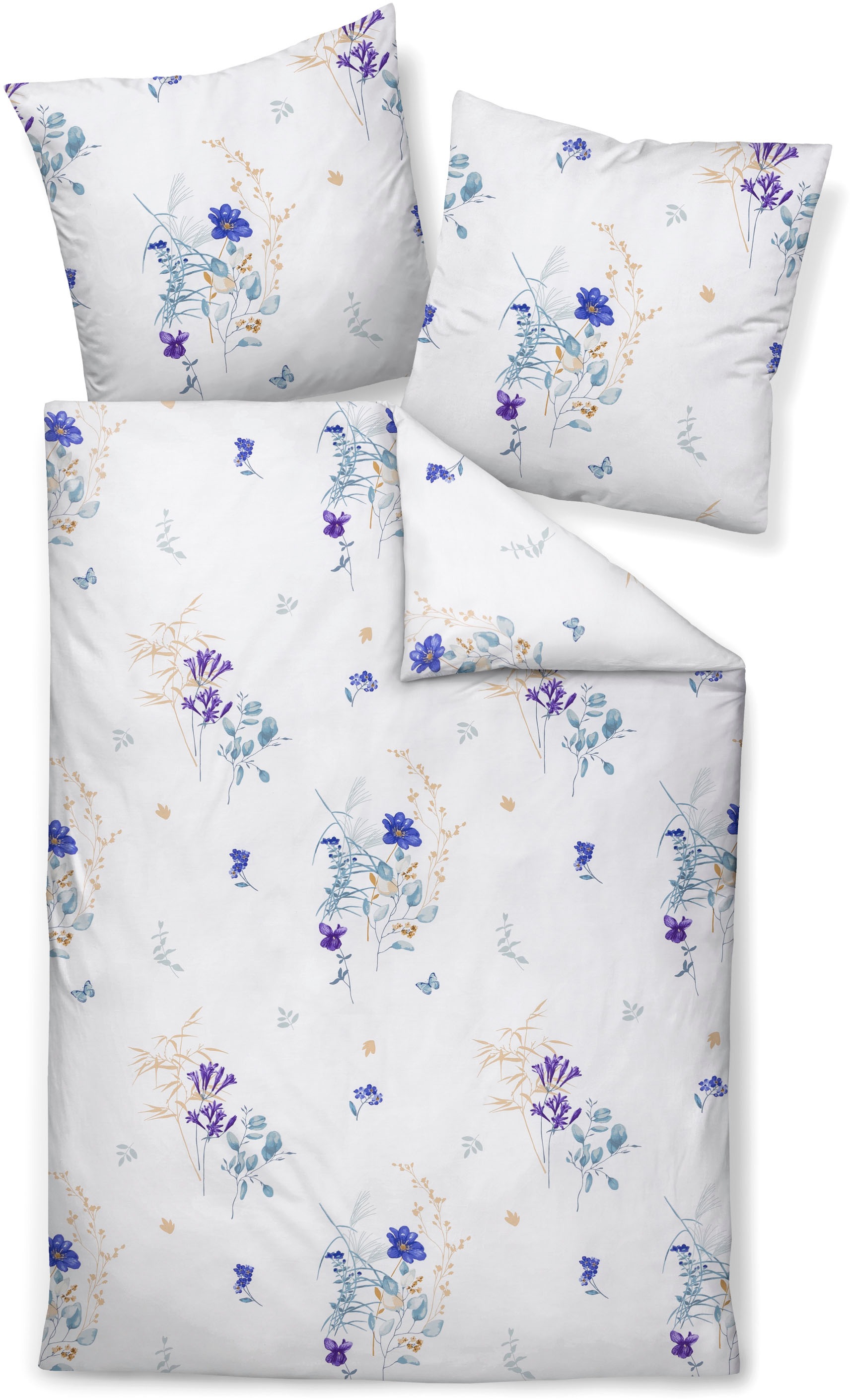 Janine Bettwäsche "Mako-Satin98122 02" mit Reissverschluss günstig online kaufen