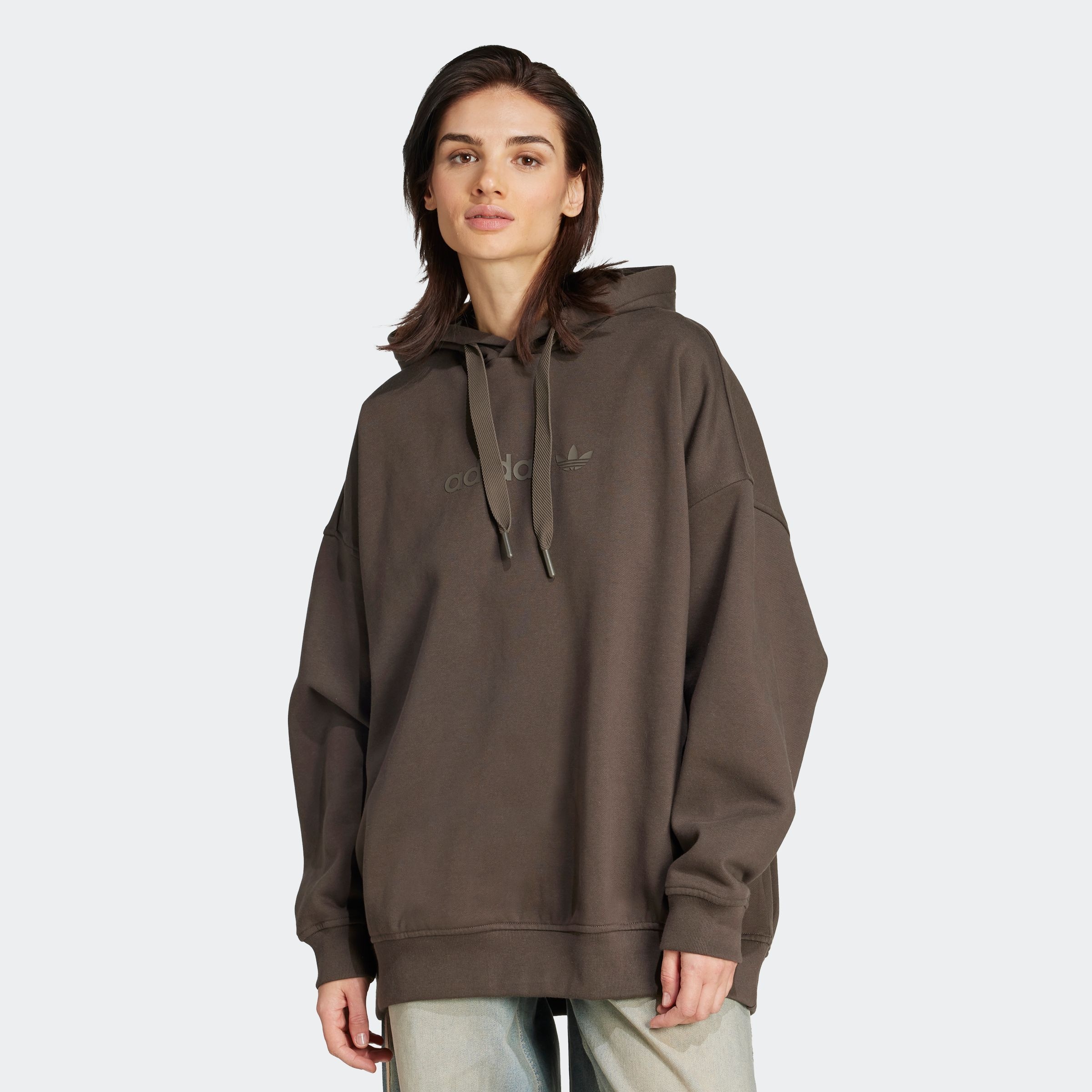 adidas Originals Kapuzensweatshirt "ESSENTIALS LINEAR OVERSIZED HOODIE", Ov günstig online kaufen