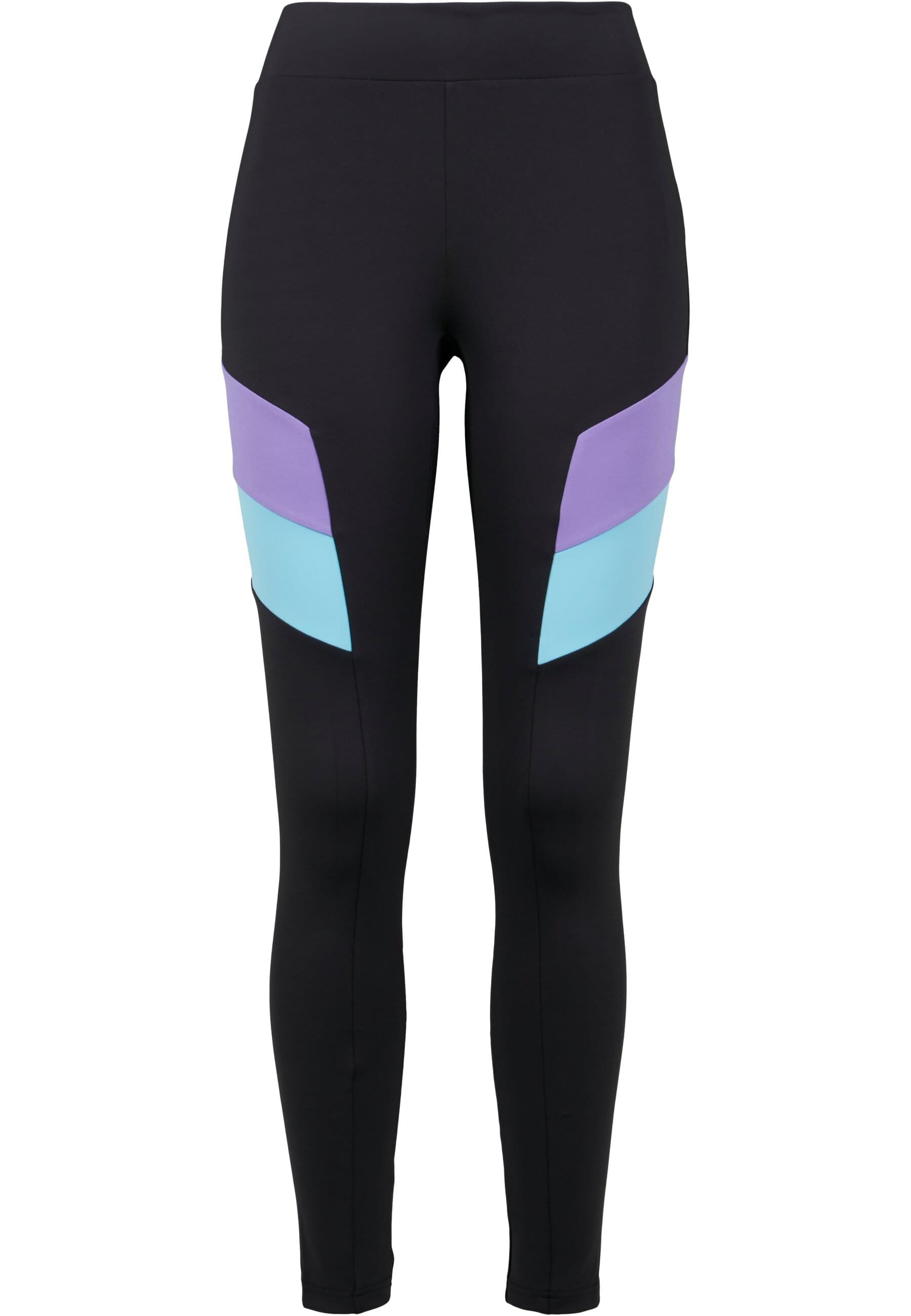 URBAN CLASSICS Leggings "Urban Classics Damen Ladies Color Block Leggings", (1 tlg.)