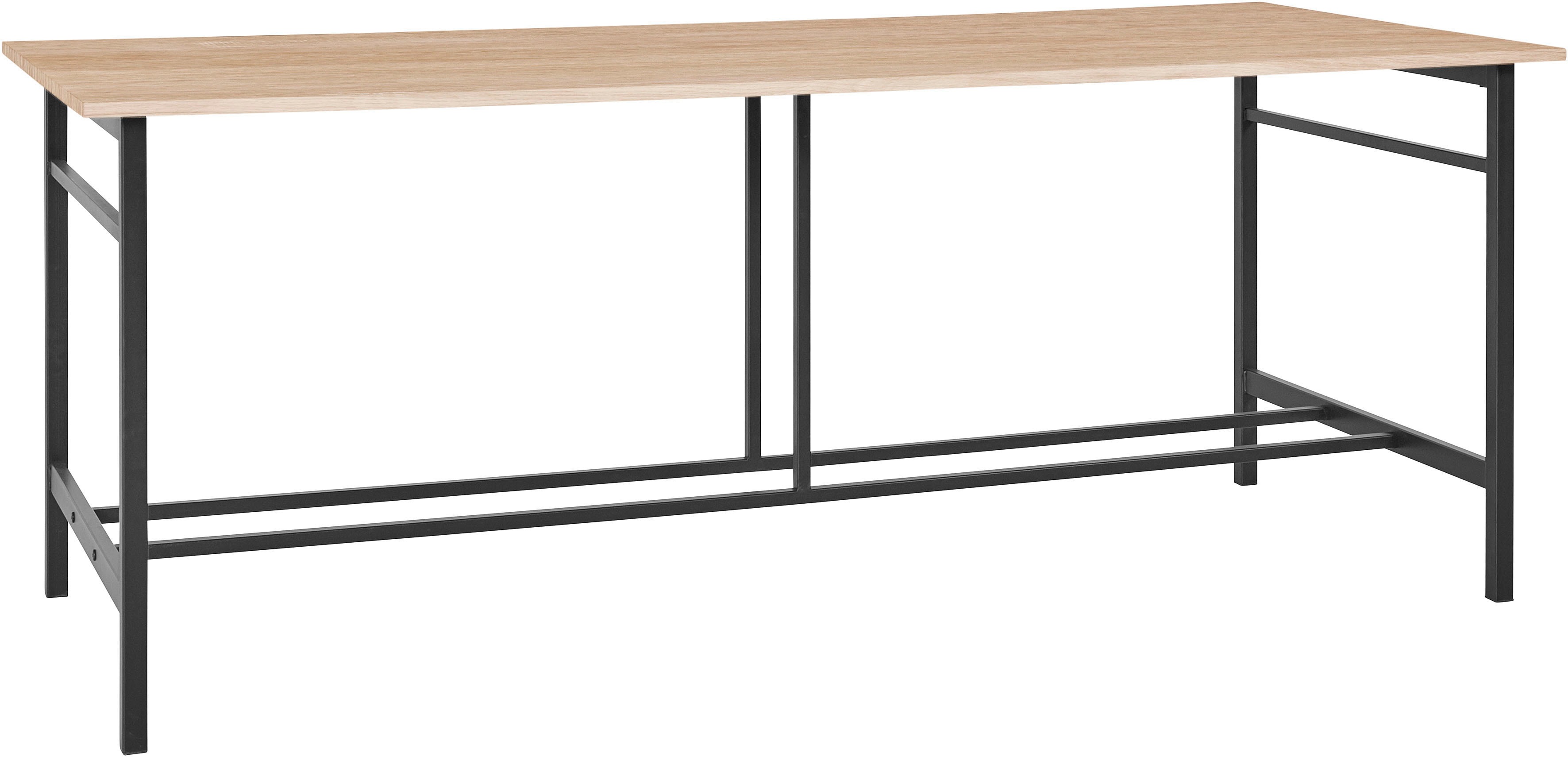 Thumbnail - Home affaire Esstisch "Sare" mit Echtholzfurnier aus Eiche