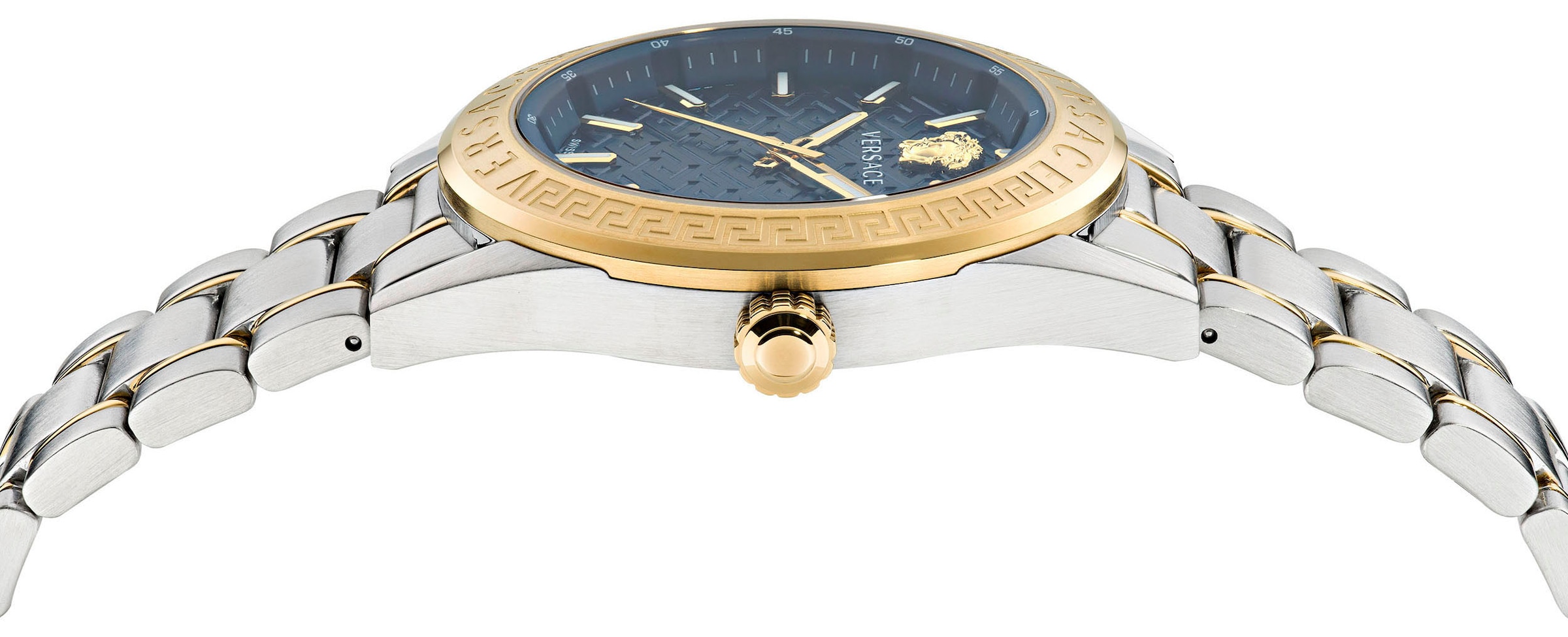 Versace Quarzuhr »V-CODE, VE6A00523«, Armbanduhr, Herrenuhr, Datum, Swiss Made