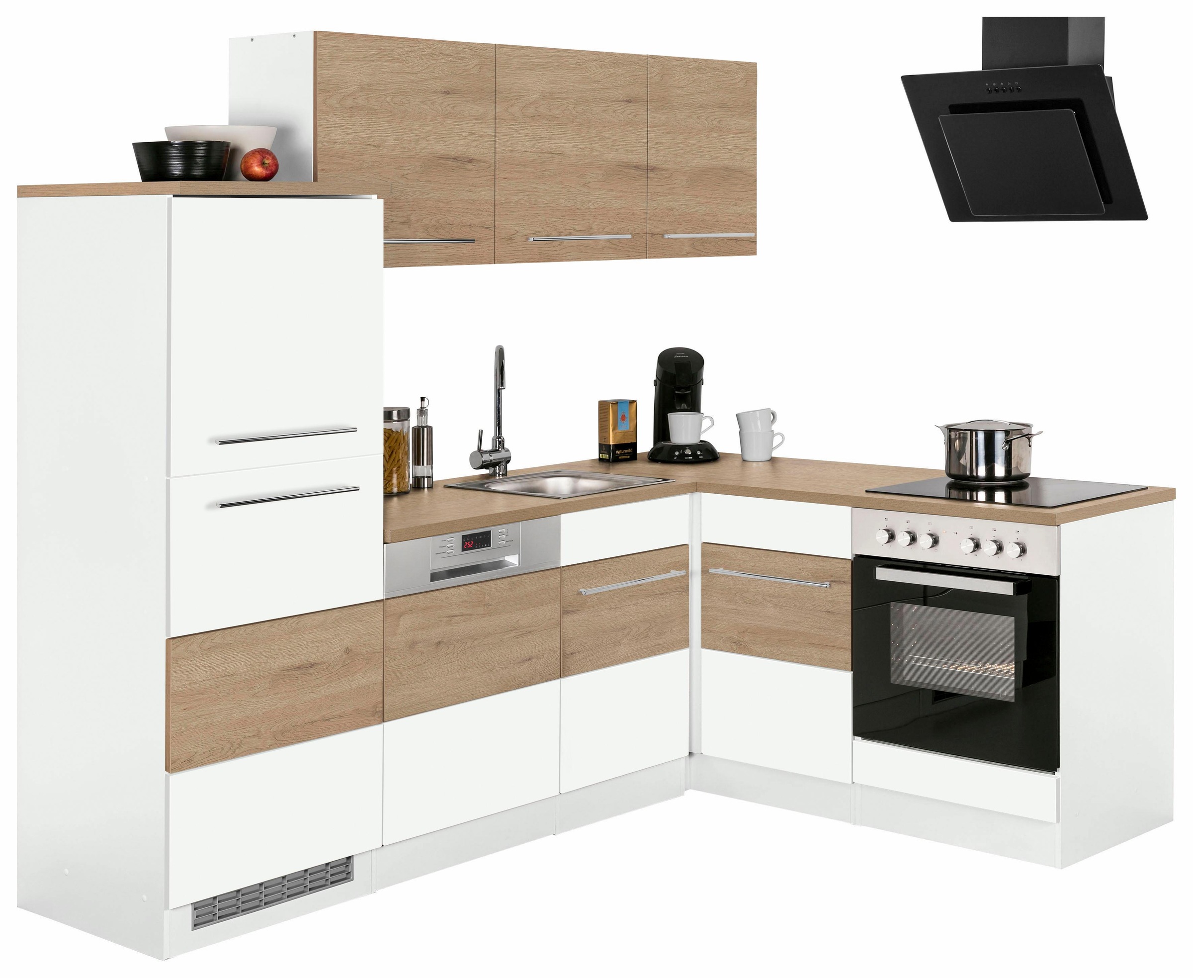 HELD MÖBEL Winkelküche "Trient", Stellbreite 230x170 cm, wahlweise mit E-Ge günstig online kaufen