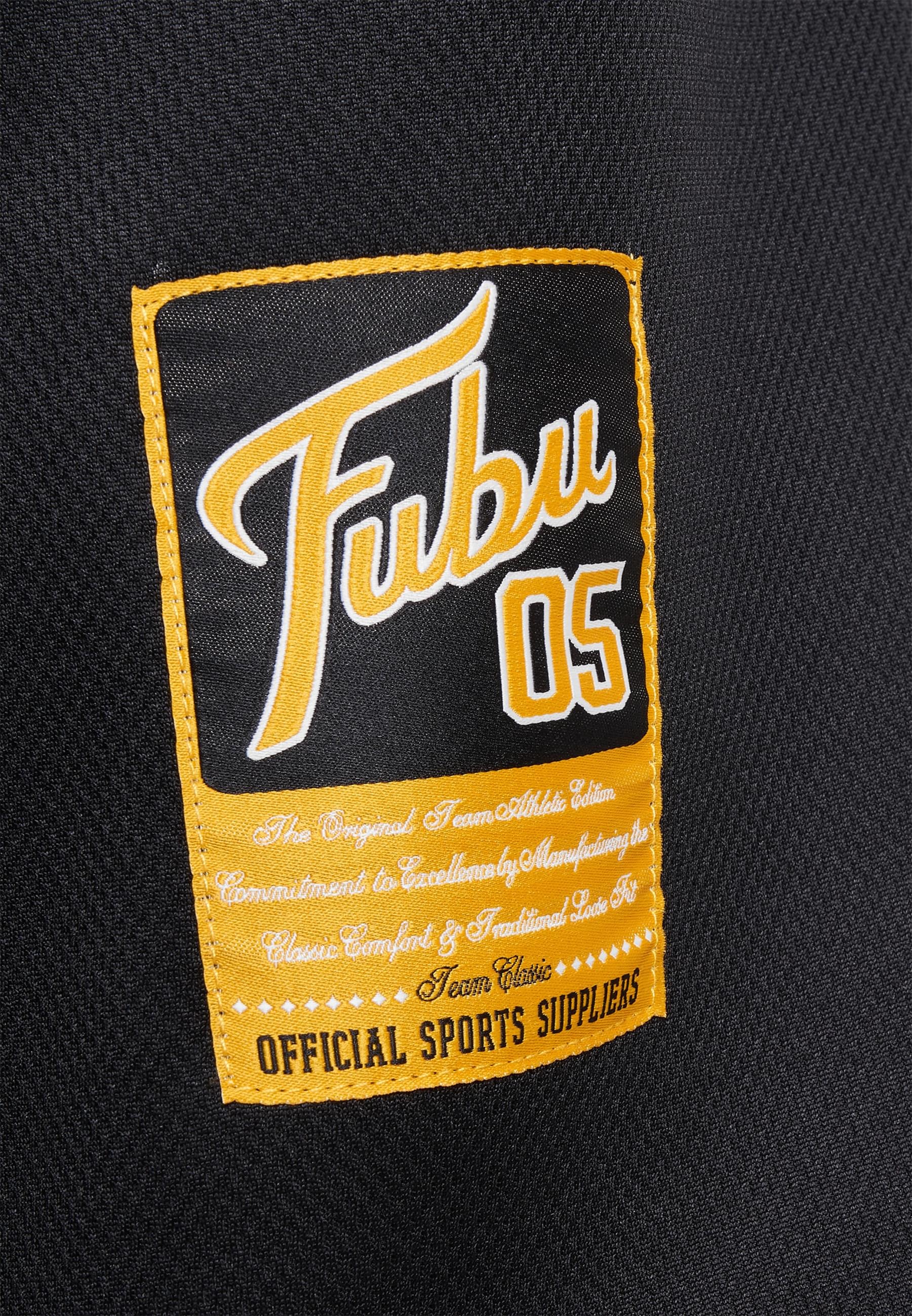 Fubu Kapuzensweatshirt »Fubu Herren FM234-010-1 FUBU College Block Mesh Hoodie«, (1 tlg.)
