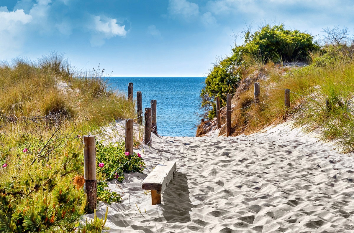 Papermoon Fototapete "Strand" günstig online kaufen