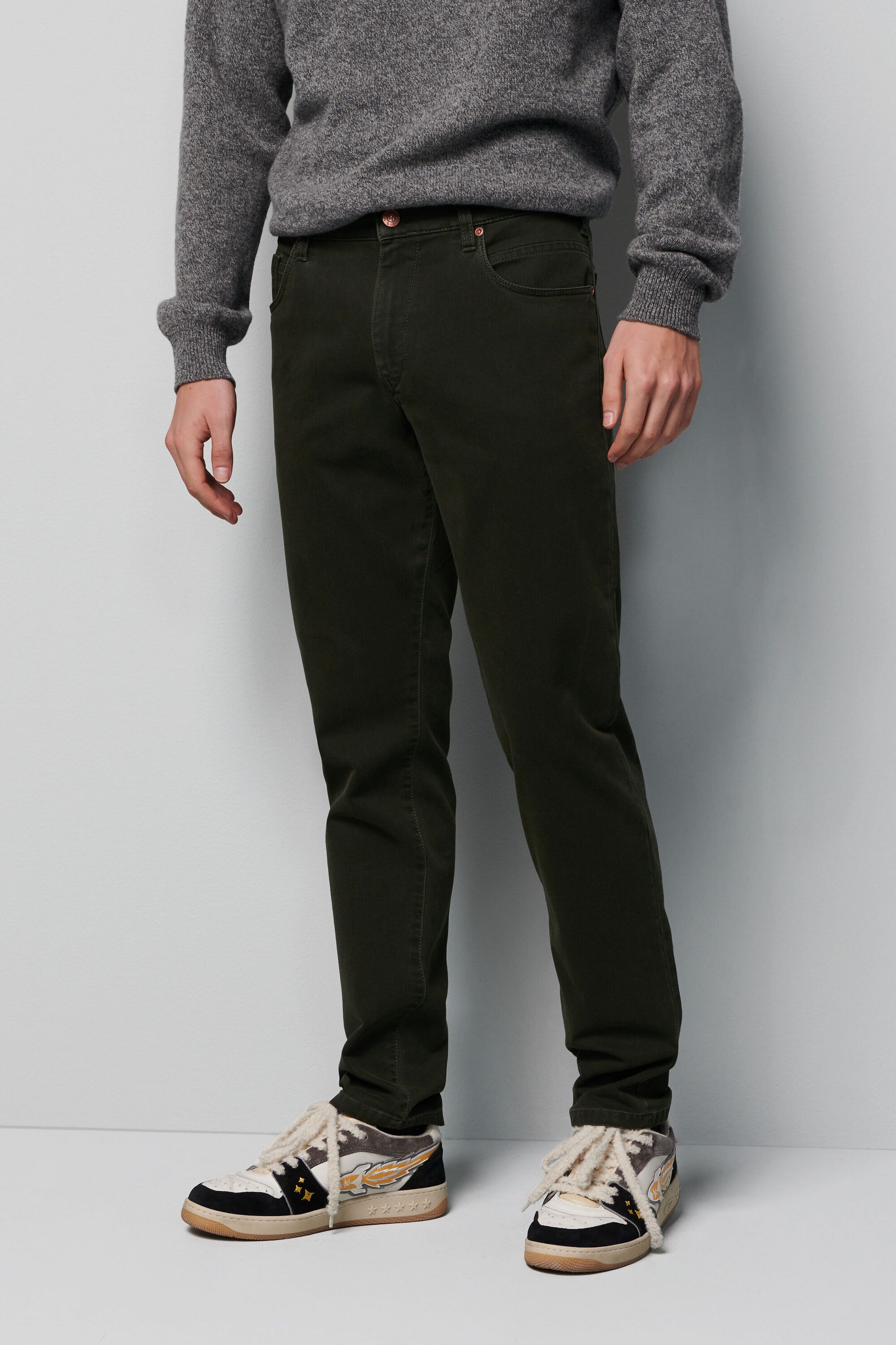 MEYER Chinos "Five-Pocket-Hose" M5 Linie, im unifarbenen Design günstig online kaufen