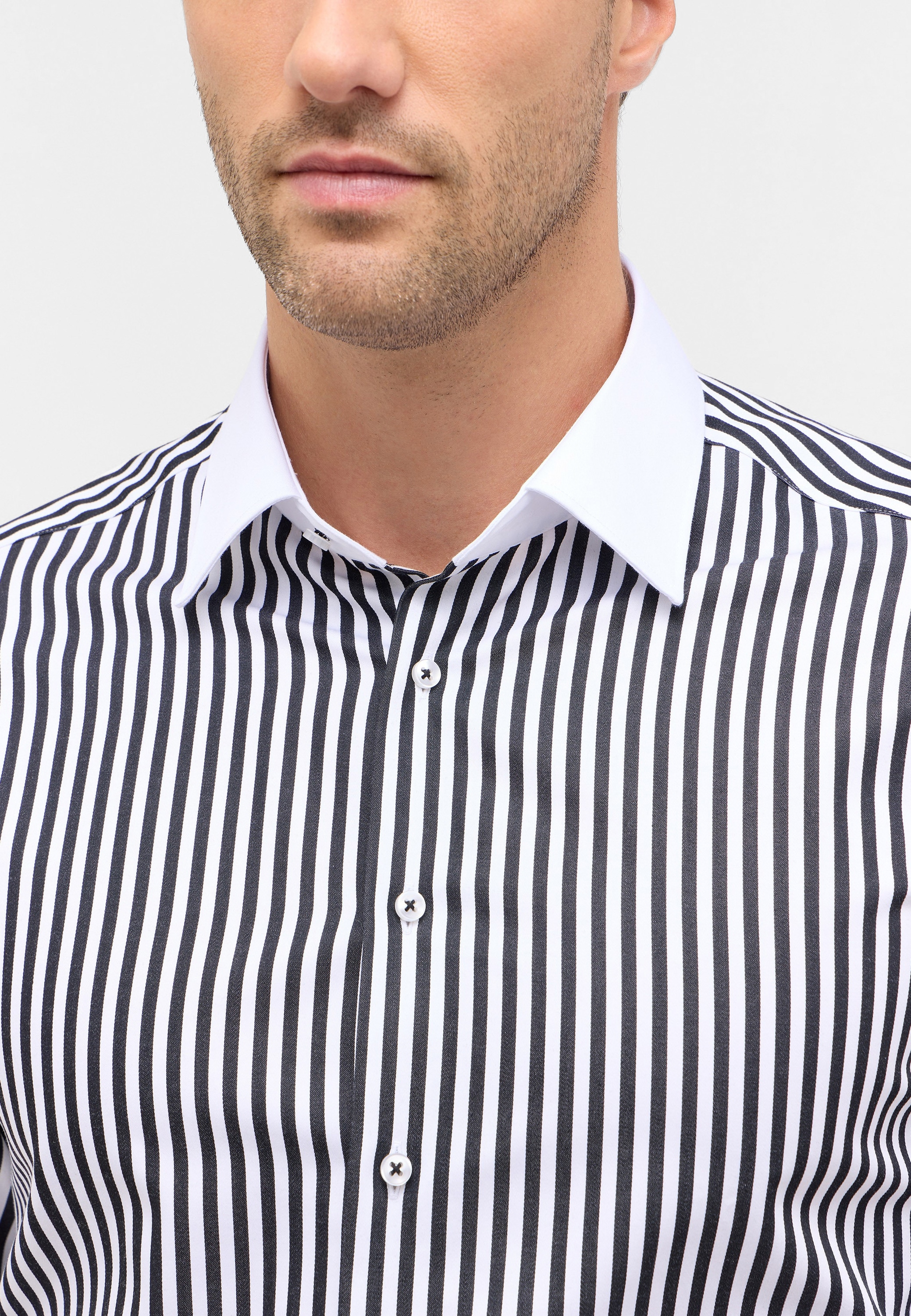 Eterna Langarmhemd »MODERN FIT« NON IRON (bügelfrei)