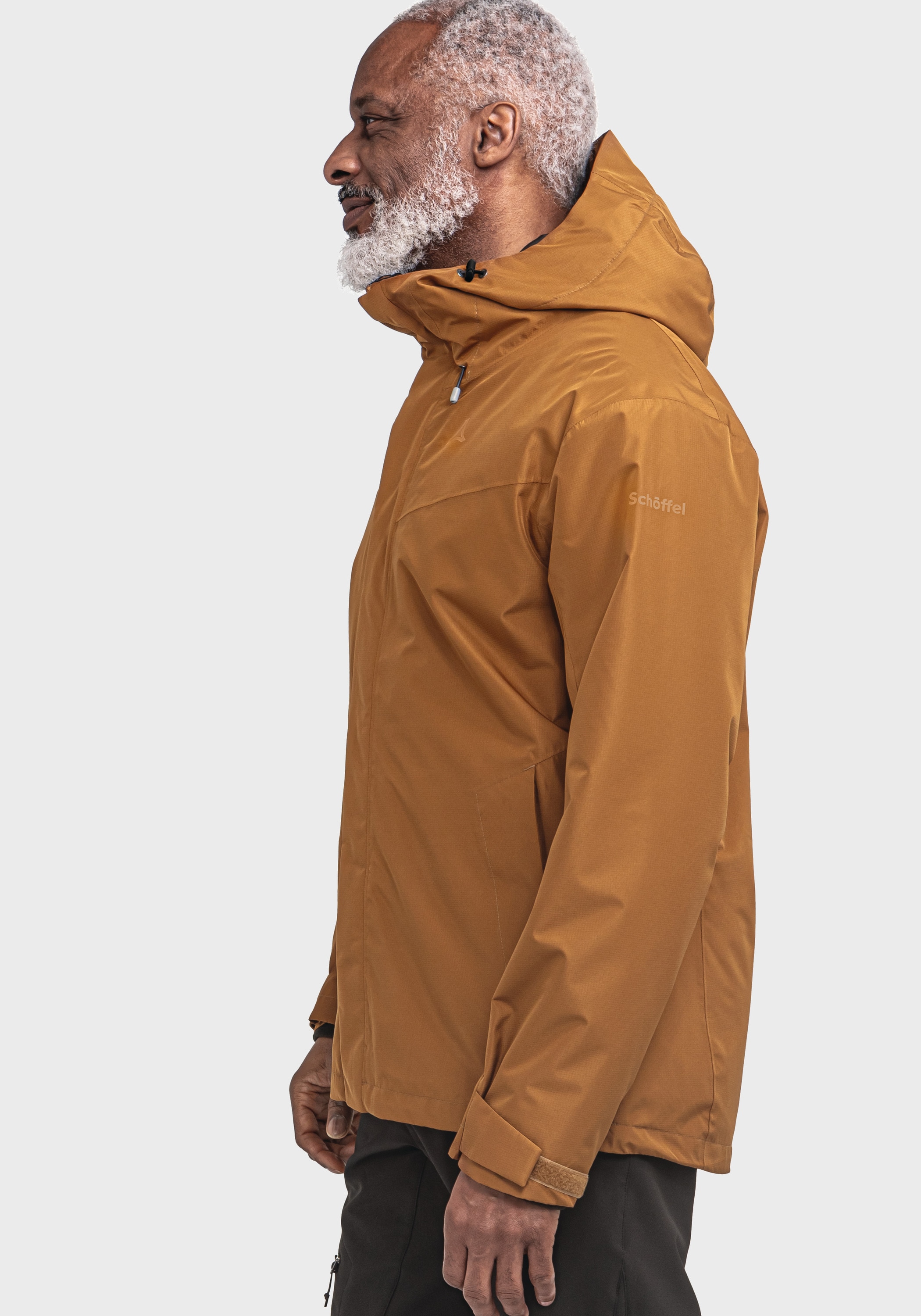 Schöffel Doppeljacke »Hiking 3in1 Jacket Style Okere MNS«, mit Kapuze